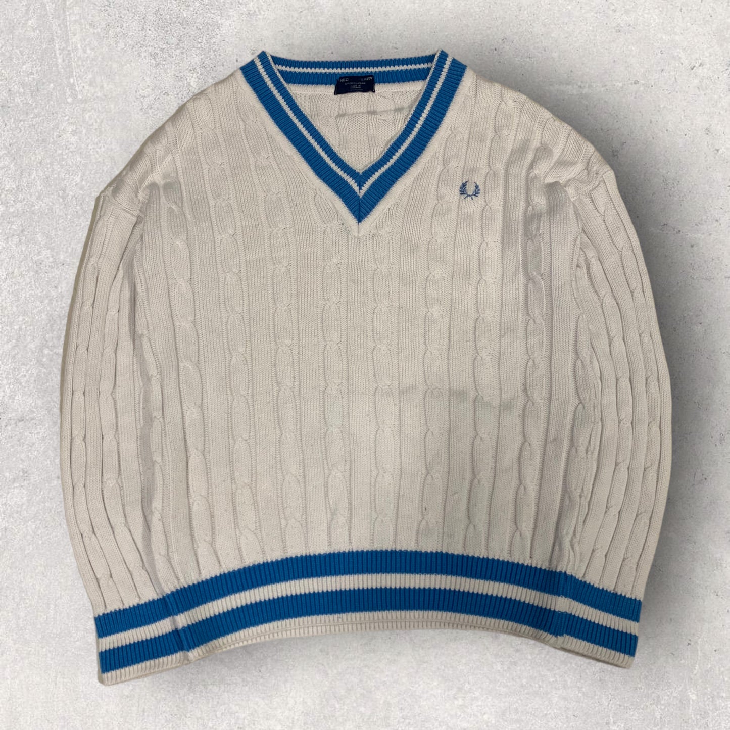 Jersey Vintage Fred Perry Made in England- M