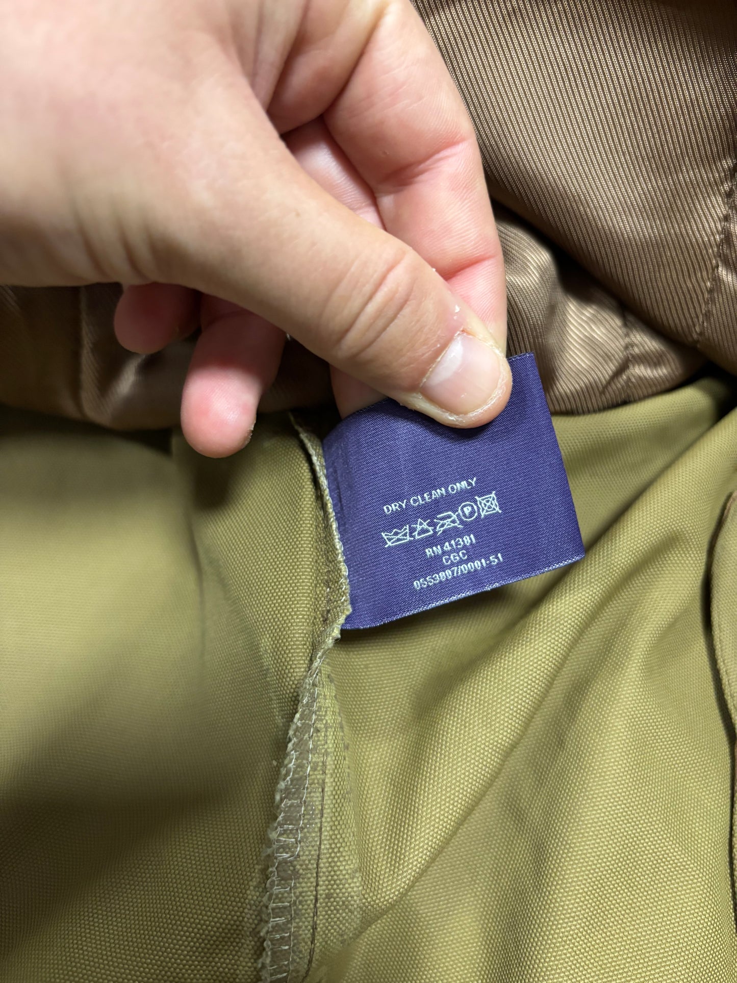 Gabardina 2 Piezas Ralph Lauren ‘Purple Label’ 00s Vintage - M