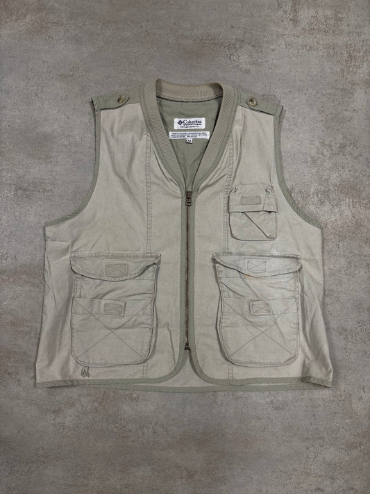 Chaleco Cargo ‘Buckle Back’ Columbia 00s Vintage - M