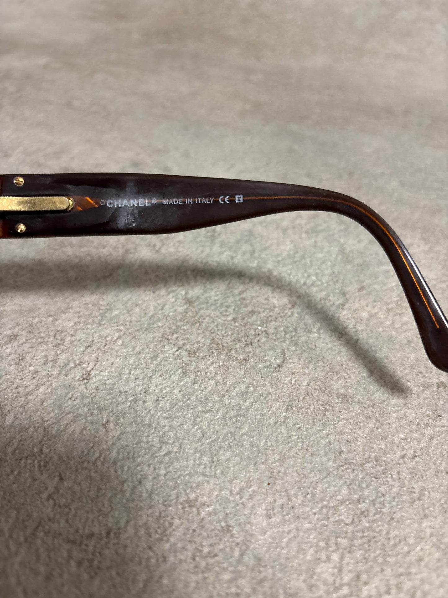 Gafas Rectangulares Chanel ‘Big Logo’ 00s Vintage