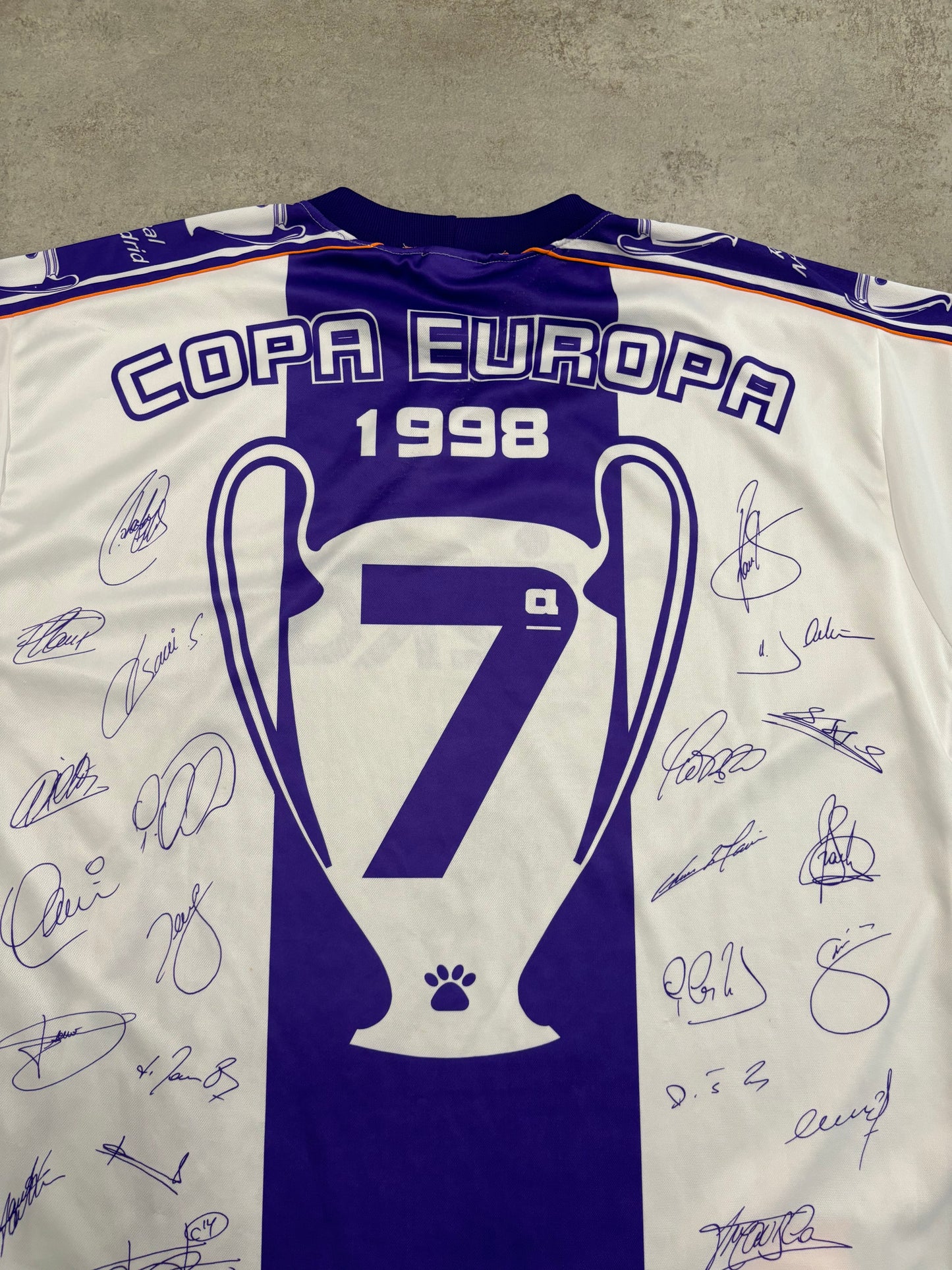 Camiseta Kelme Real Madrid ‘Special 7th Champions Winners’ 1998 Vintage - XL