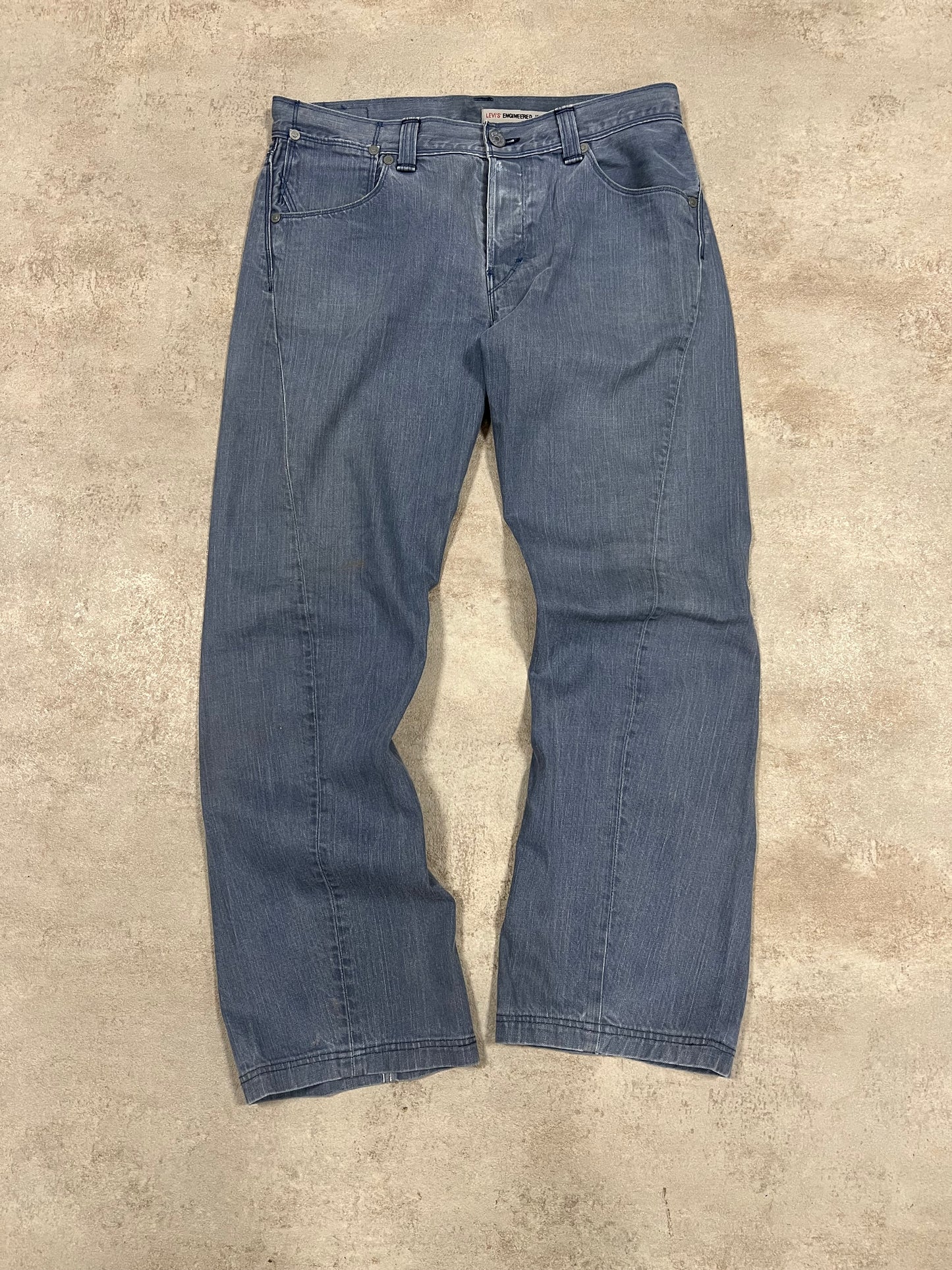 Pantalones Vaqueros Asimétricos Vintage Levi’s Engineered 00’s - M