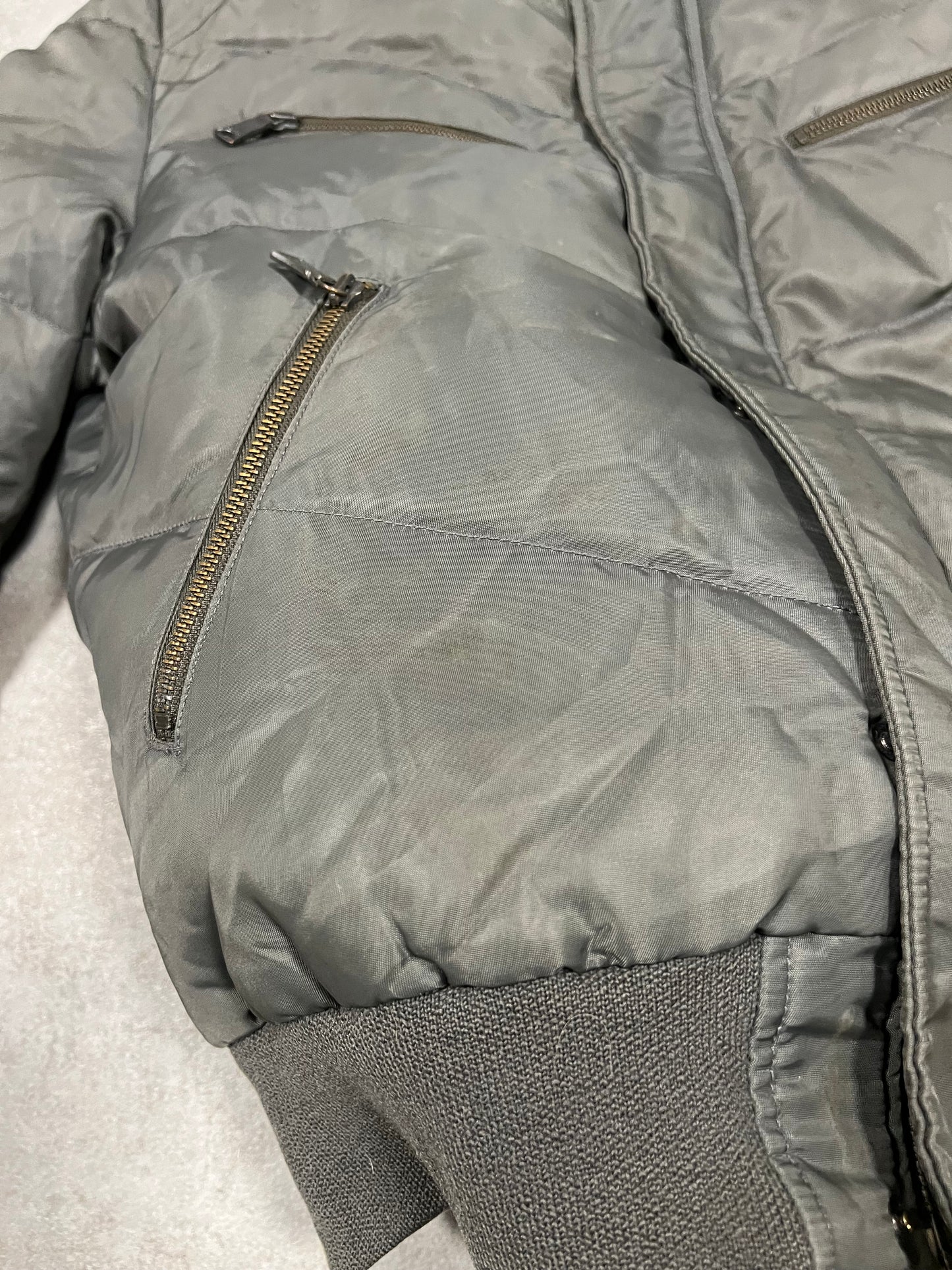 Chaqueta Bomber Vintage Richmond 00’s Multizip - M