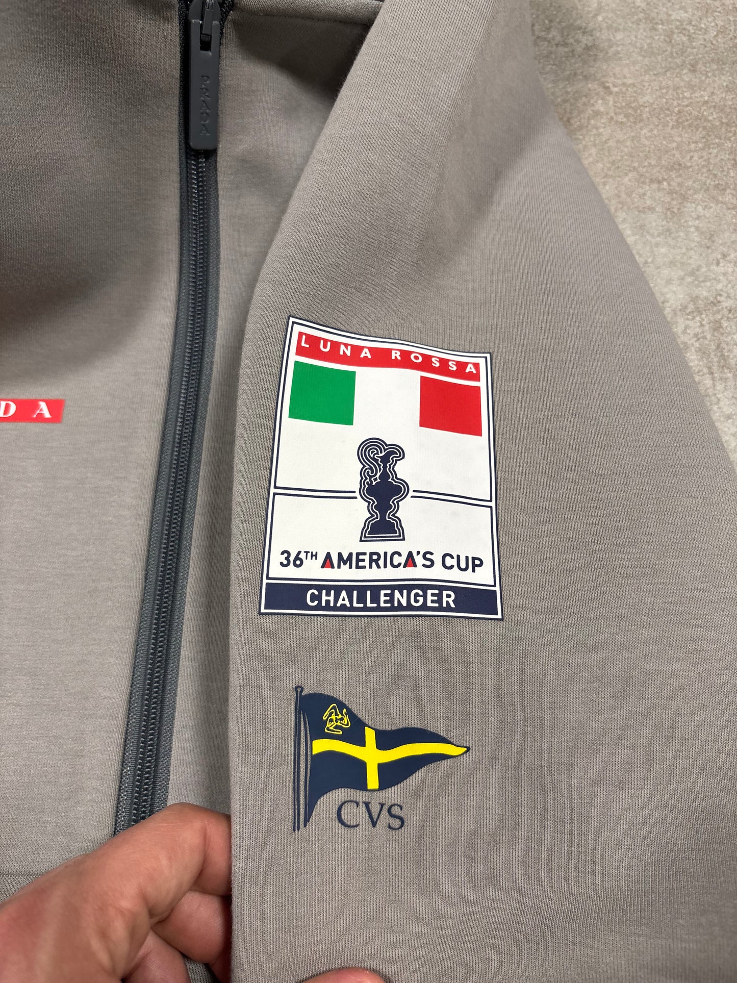 Chaqueta Elástica Prada Luna Rossa ‘36th America’s Cup 2021 - M