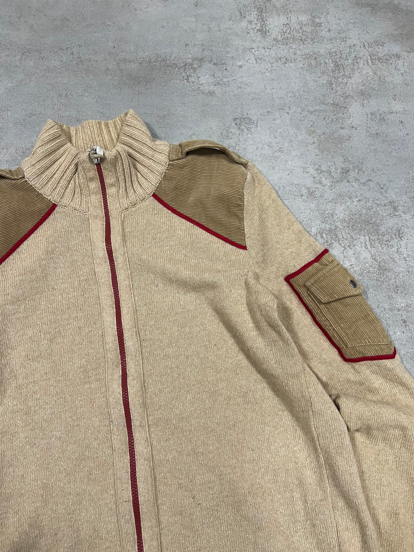 Jersey Cárdigan Vintage Moschino - M