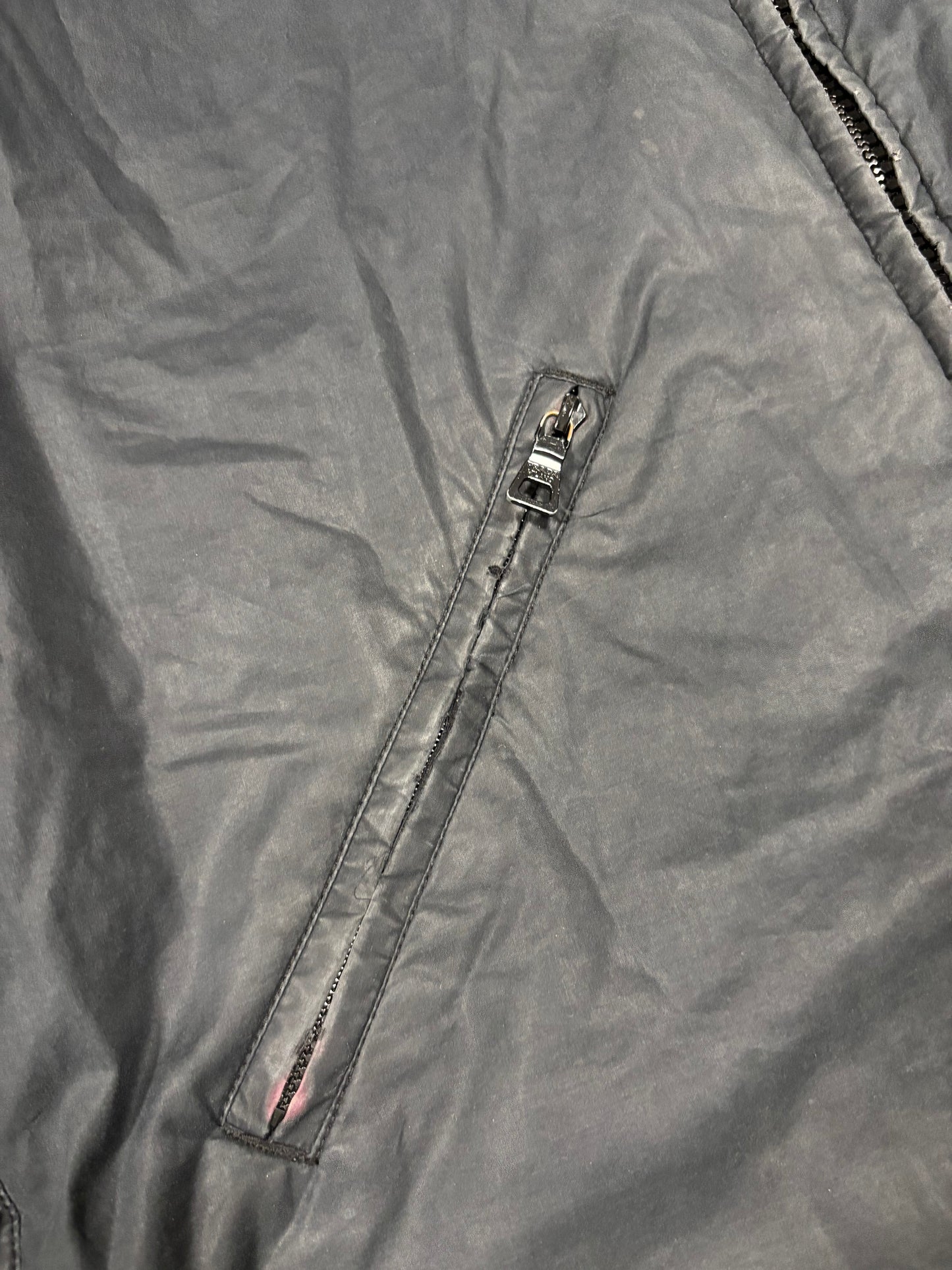 Chaqueta Reversible Hooded Cargo Multi Zip Prada 00s Vintage - M
