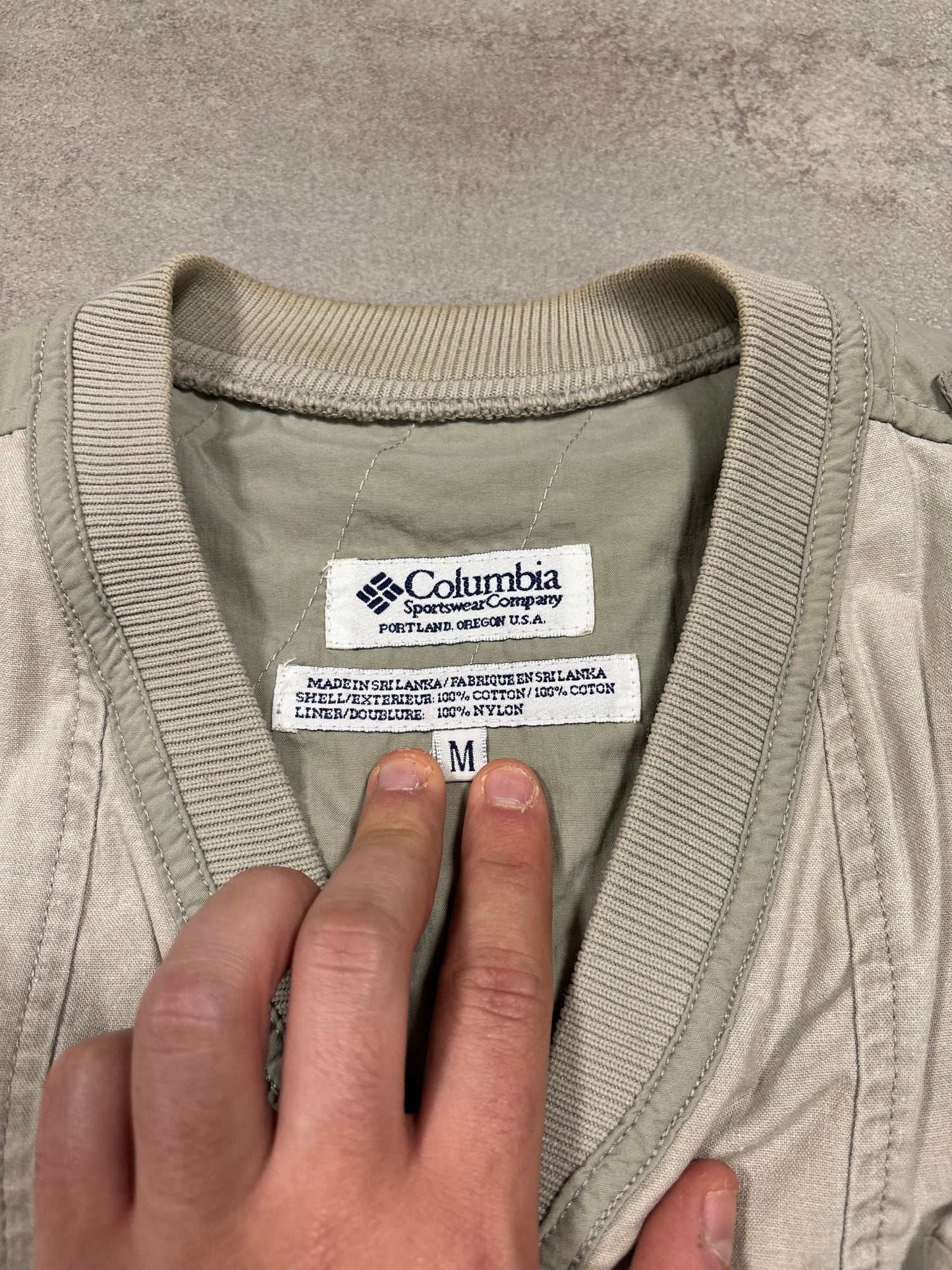 Chaleco Cargo ‘Buckle Back’ Columbia 00s Vintage - M