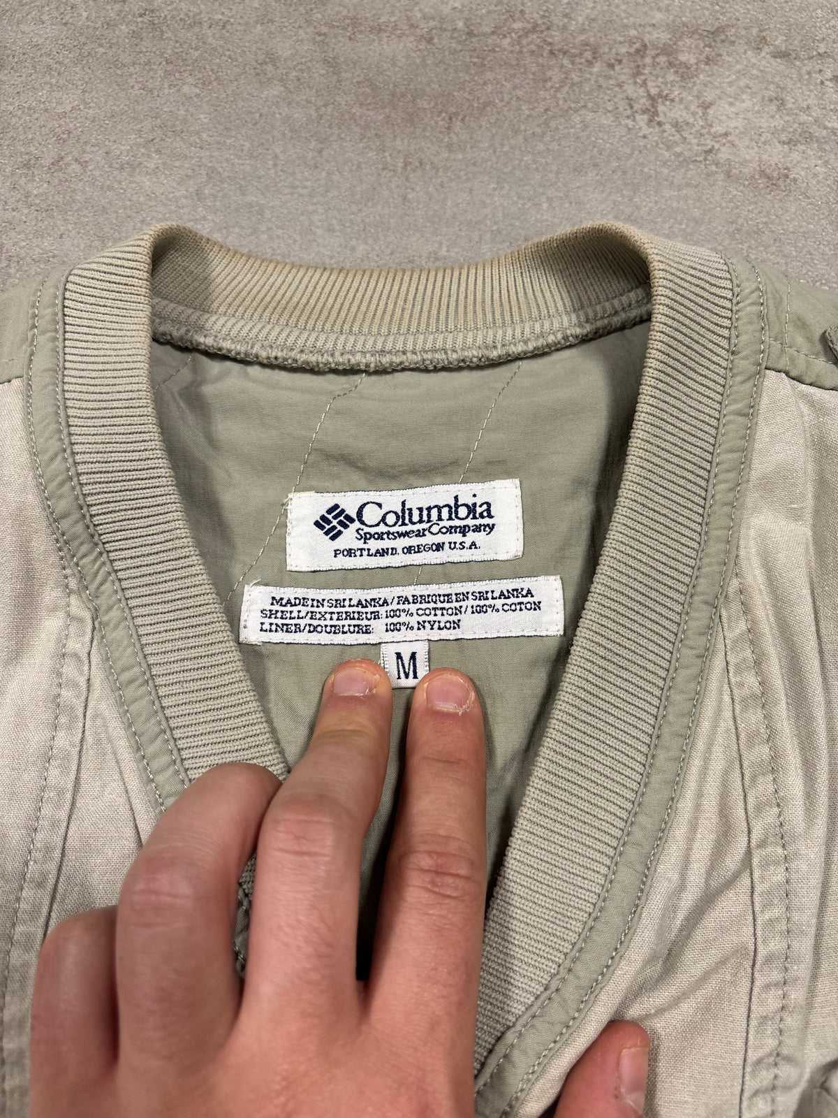 Chaleco Cargo ‘Buckle Back’ Columbia 00s Vintage - M