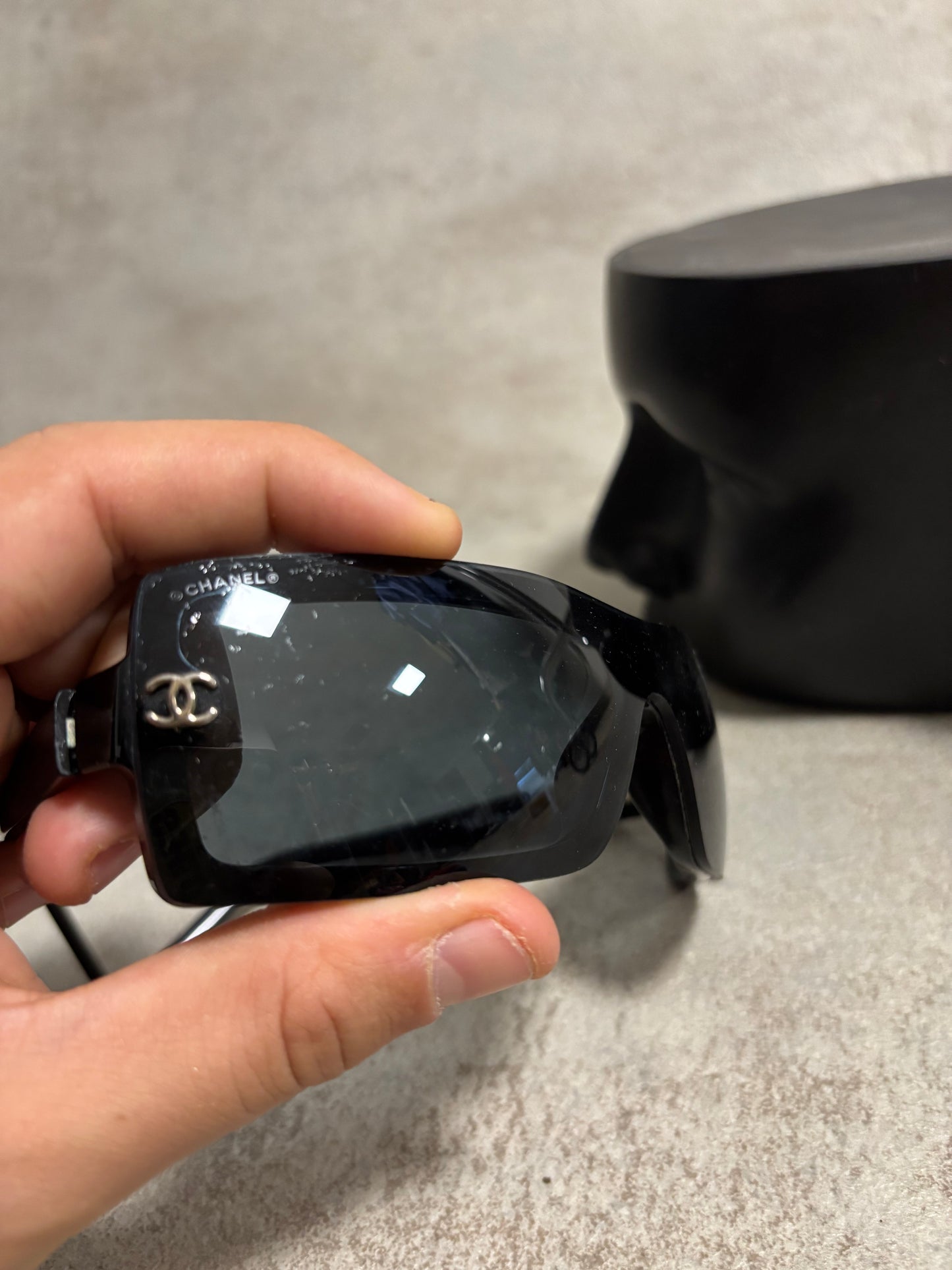 Gafas Pantalla Chanel 00s Vintage