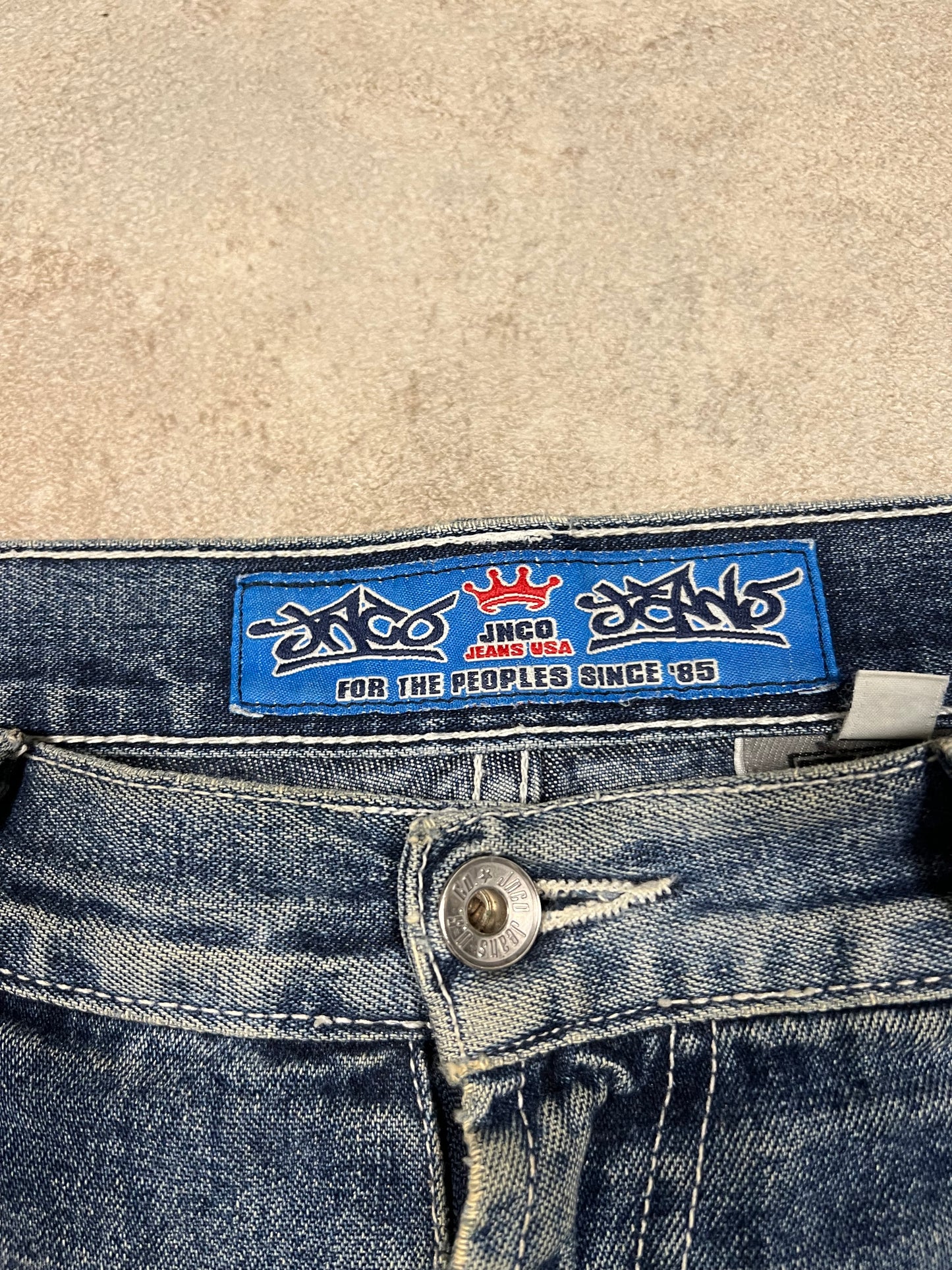 Pantalones Baggy Vintage JNCO Jeans ‘Rainbow’ 90’s - L