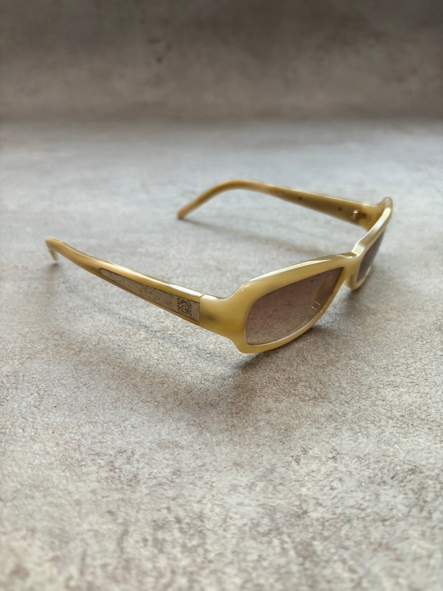 Gafas Rectangulares Loewe 00s Vintage