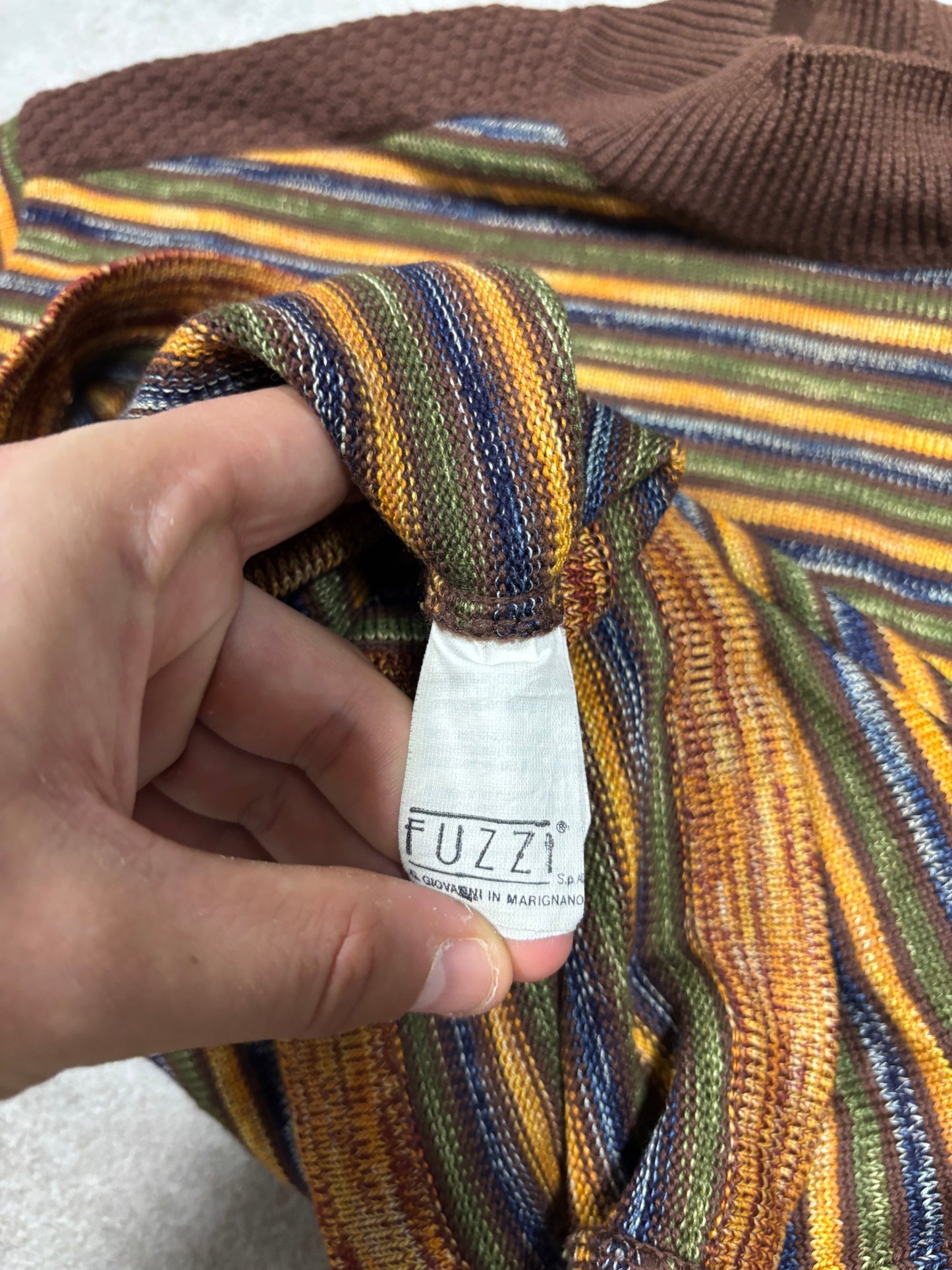 Jersey Punto Lana Virgen Jean Paul Gaultier 90s Vintage - M