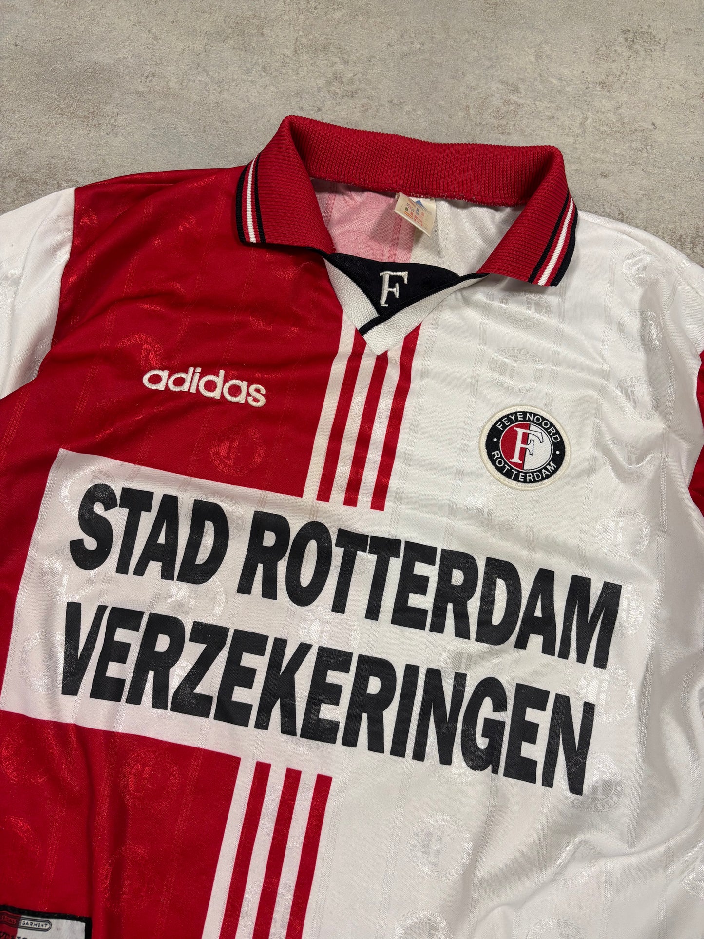 Camiseta Local Adidas Feyenoord 1997/98 Vintage - L