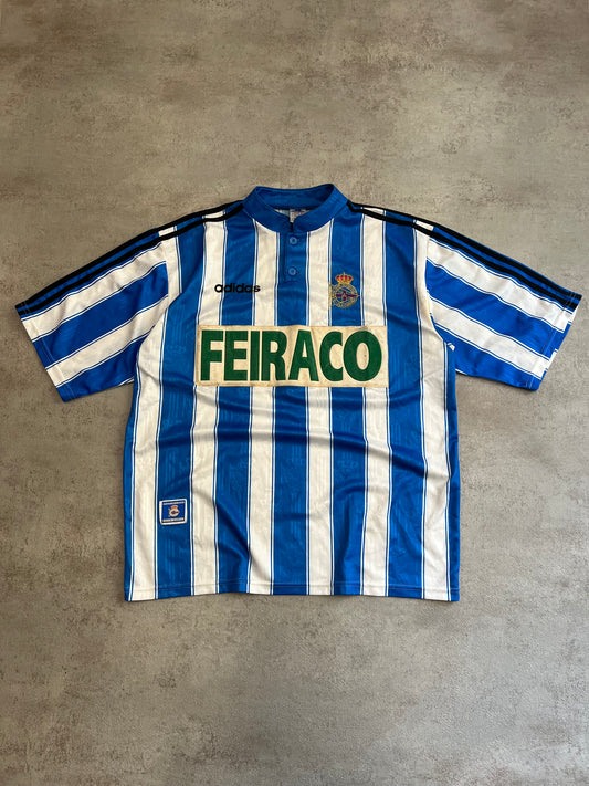 Camiseta Fútbol Vintage Adidas Deportivo Coruña 1997/98 -  XL