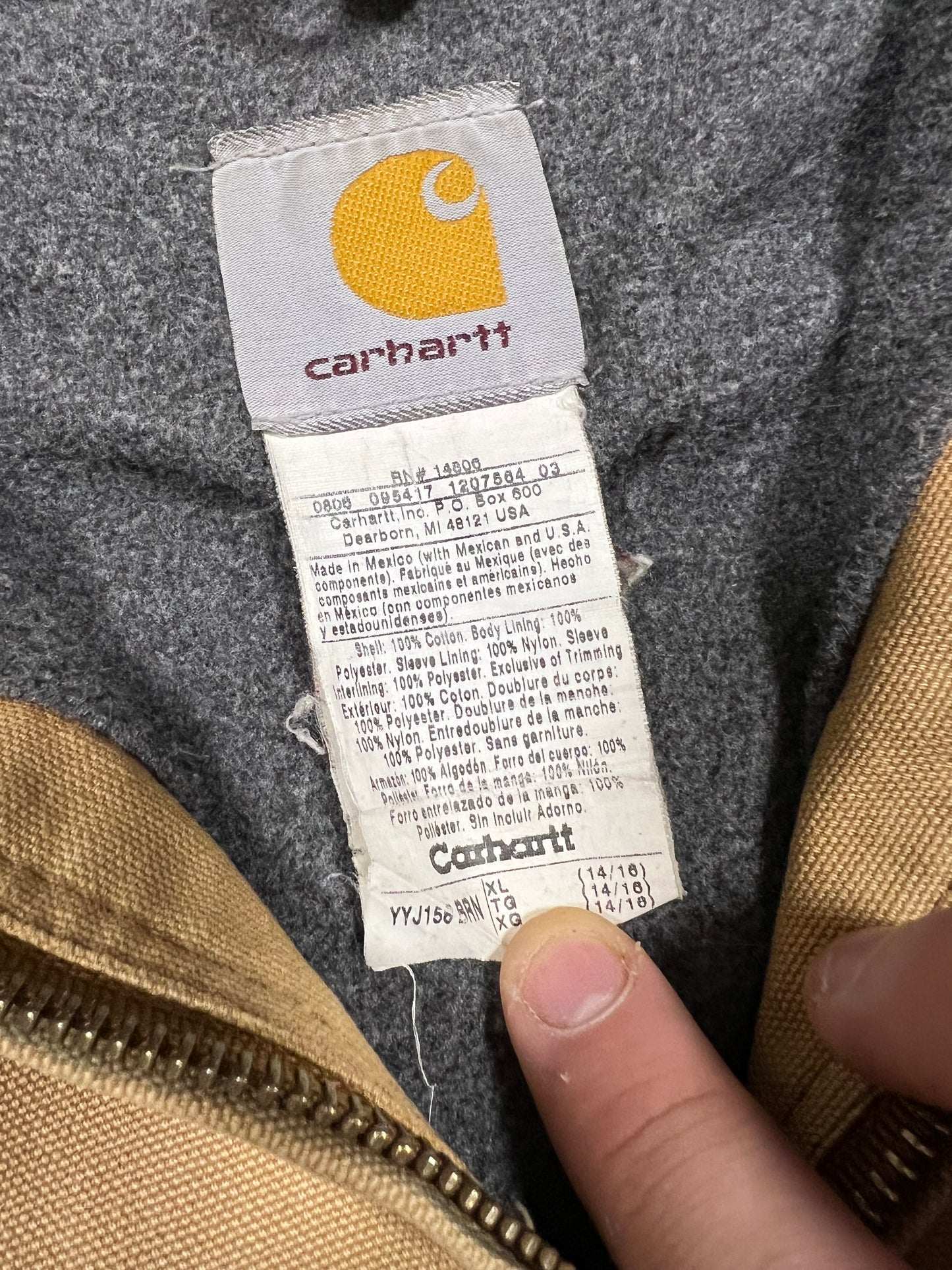 Chaqueta Worker Vintage Carhartt Active - S