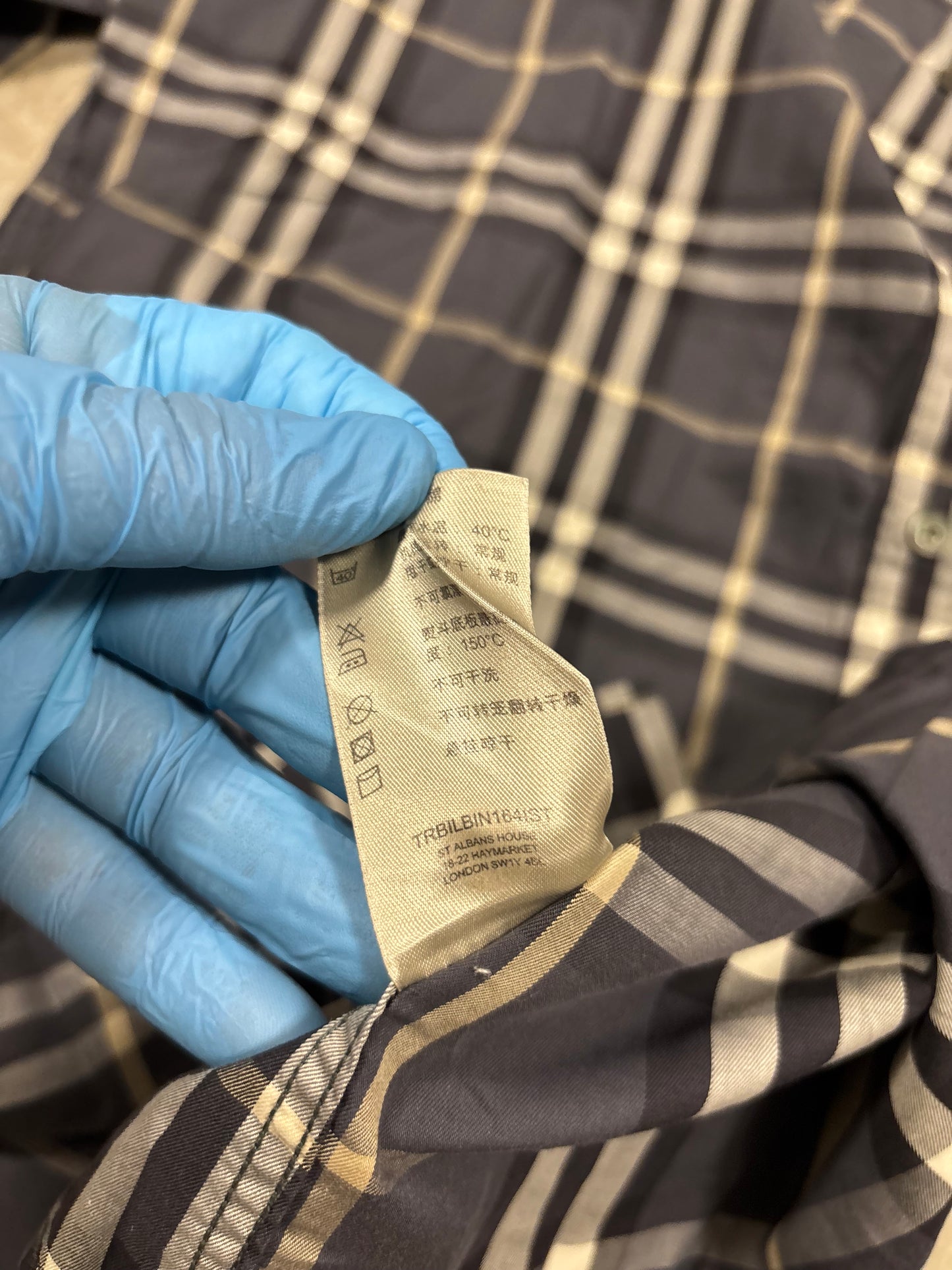 Camisa Cuadros Nova Check Burberry 00s Vintage - XL