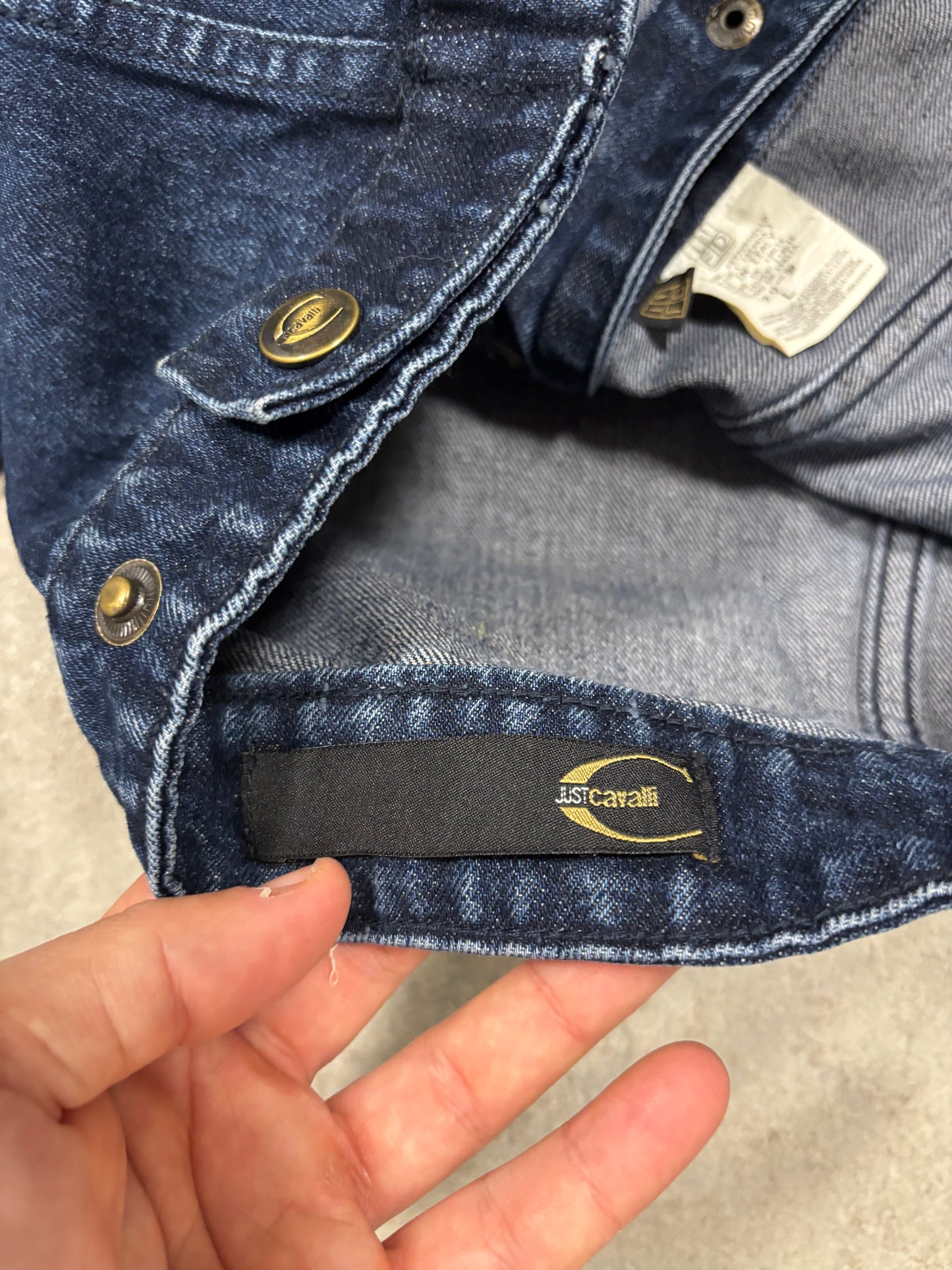 Chaqueta Vaquera Just Cavalli 00s Vintage - M