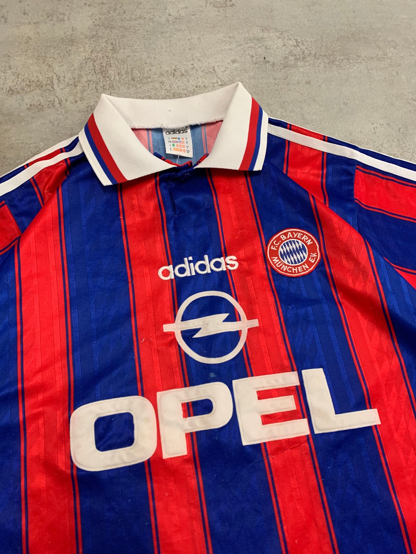 Camiseta Fútbol Vintage Bayern Múnich 1995 Kit - S