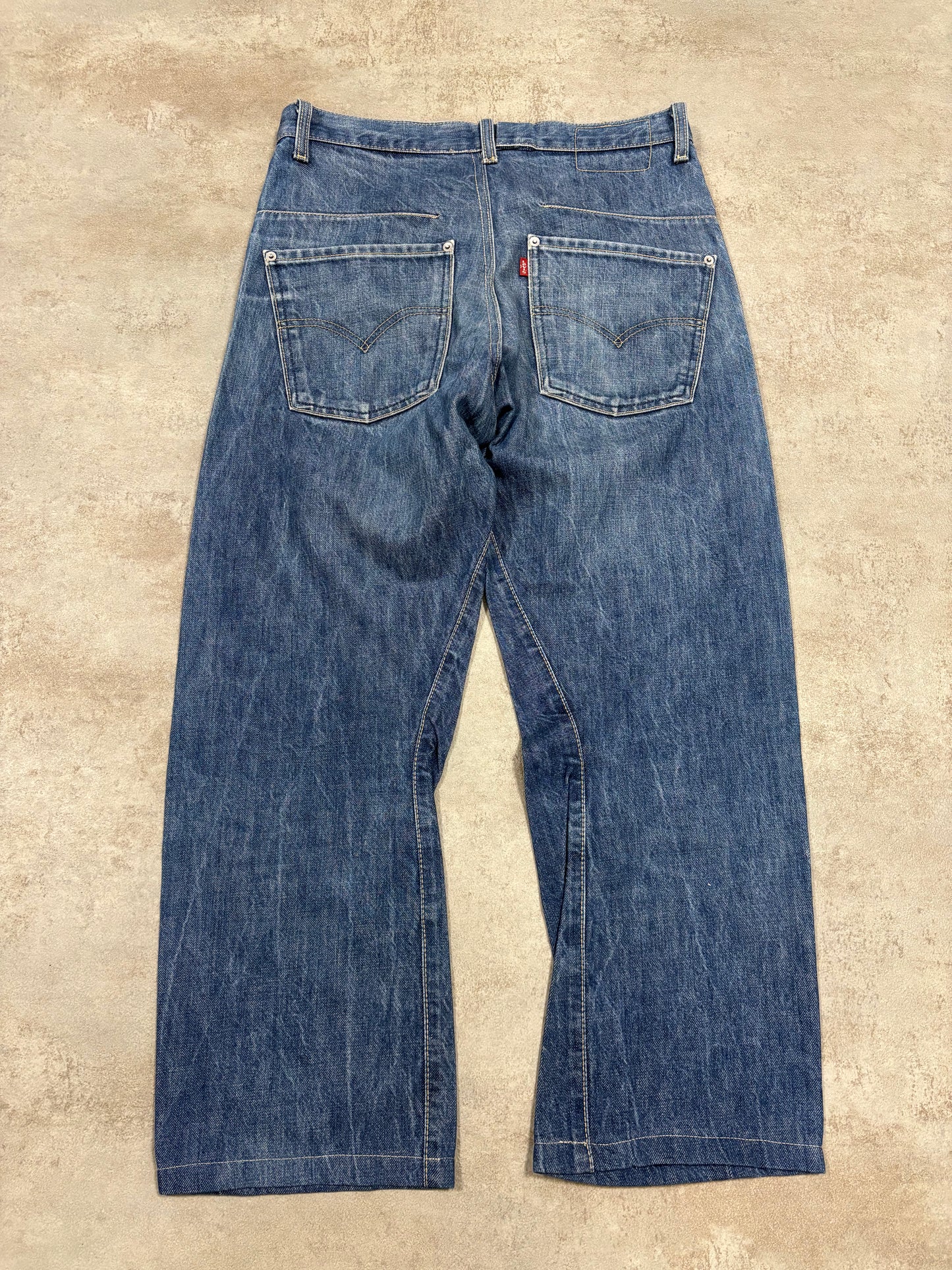 Pantalones Asimétricos Levi’s Engineered 00s Vintage - M