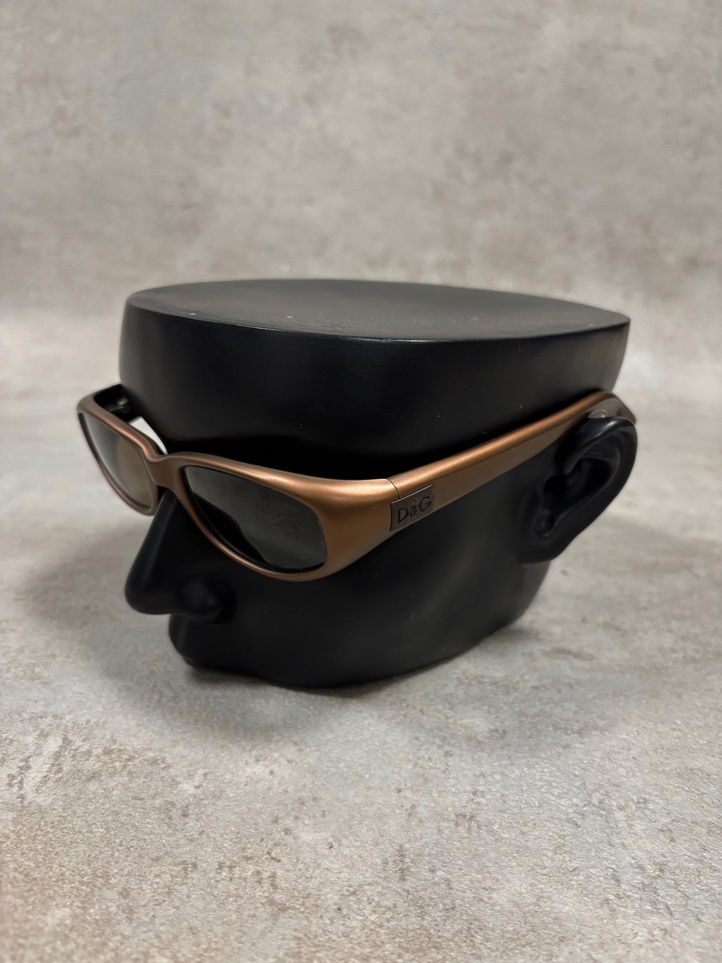 Gafas Marrones Mate Dolce & Gabbana 00s Vintage