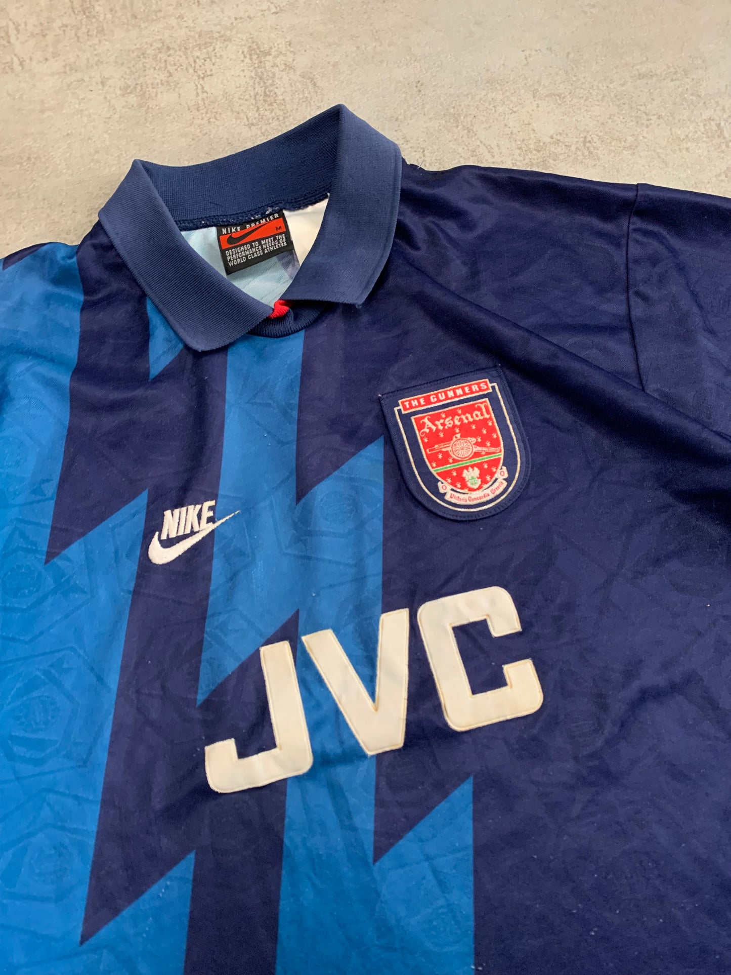 Camiseta Vintage Nike Premier Arsenal 1995/96 Away Kit - M