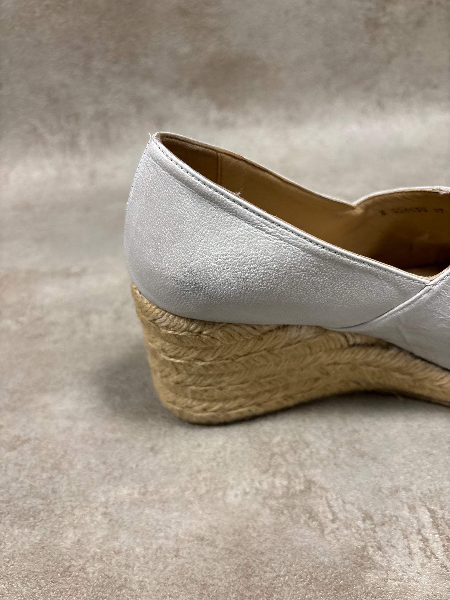 Zapatos Plataforma Tacón Cuero Chanel 00s Vintage - 37
