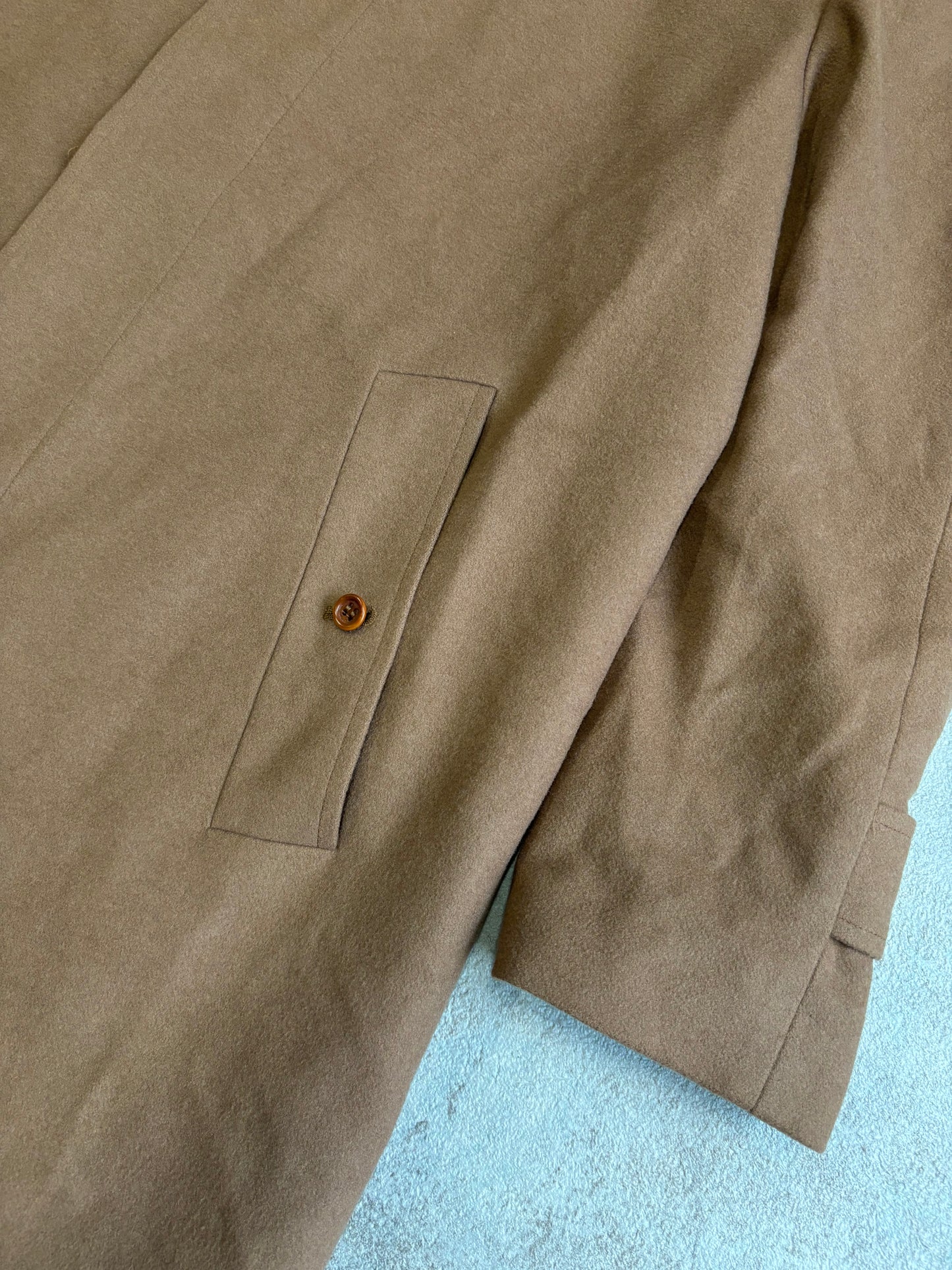 Gabardina Harold Burberry Cashmere 00s Vintage - M