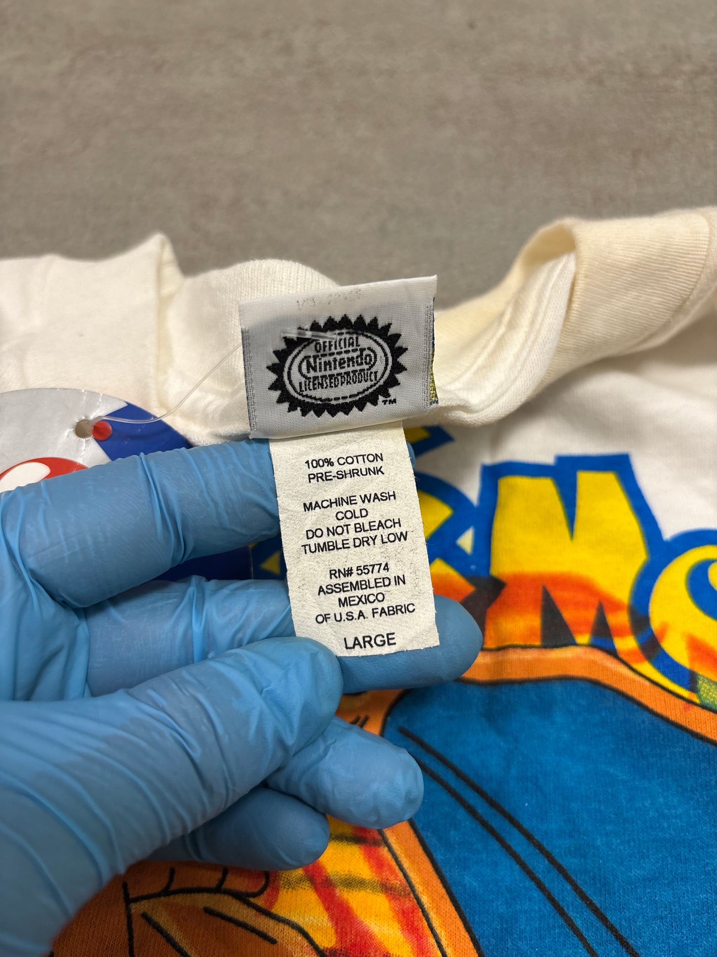 Camiseta Manga Larga Nintendo Pokemon ‘Charizard’ 1999 Deadstock Vintage - S