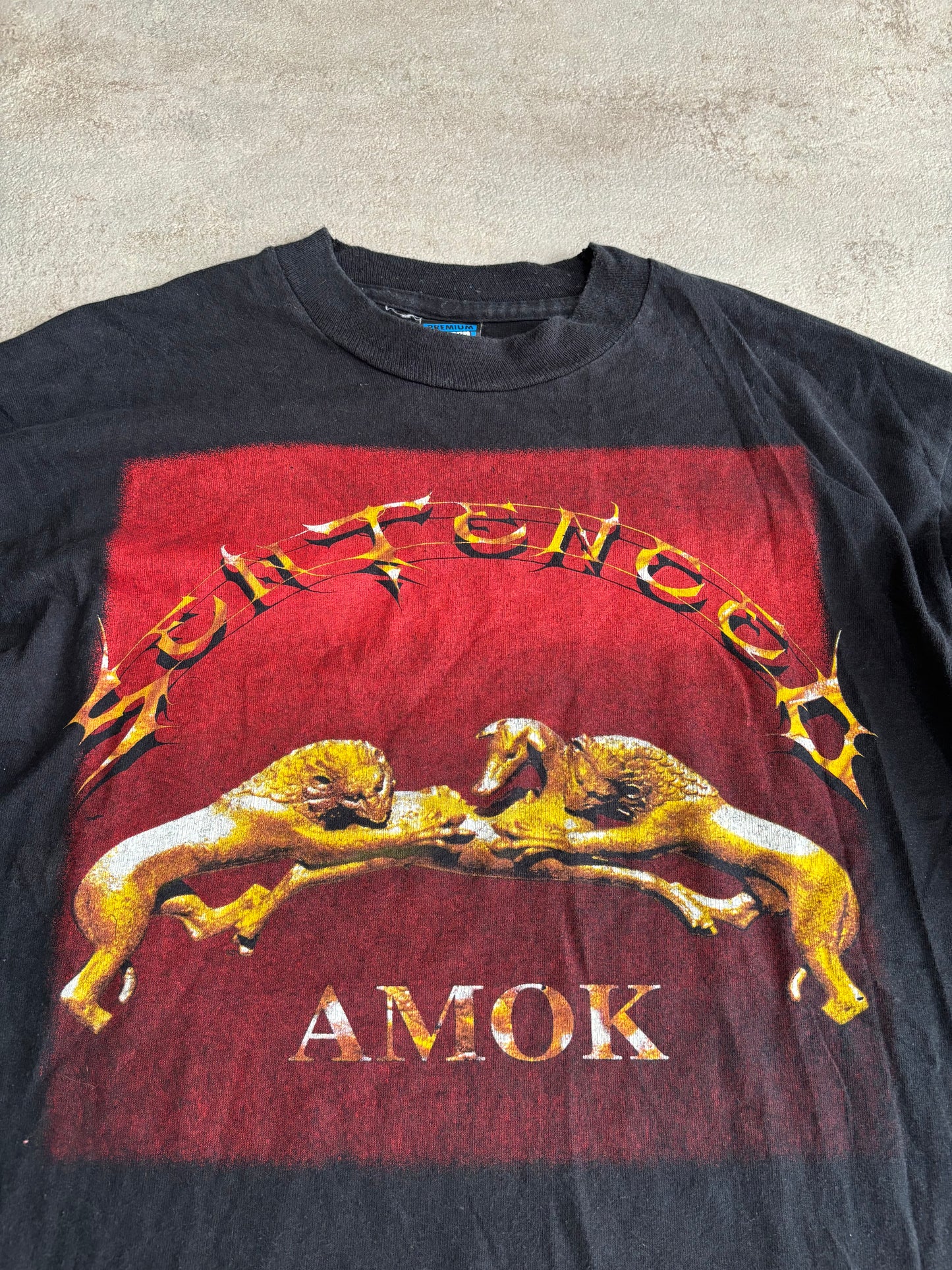 Camiseta Screen Stars Sentenced ‘Amok Tour 1995’ Vintage - L