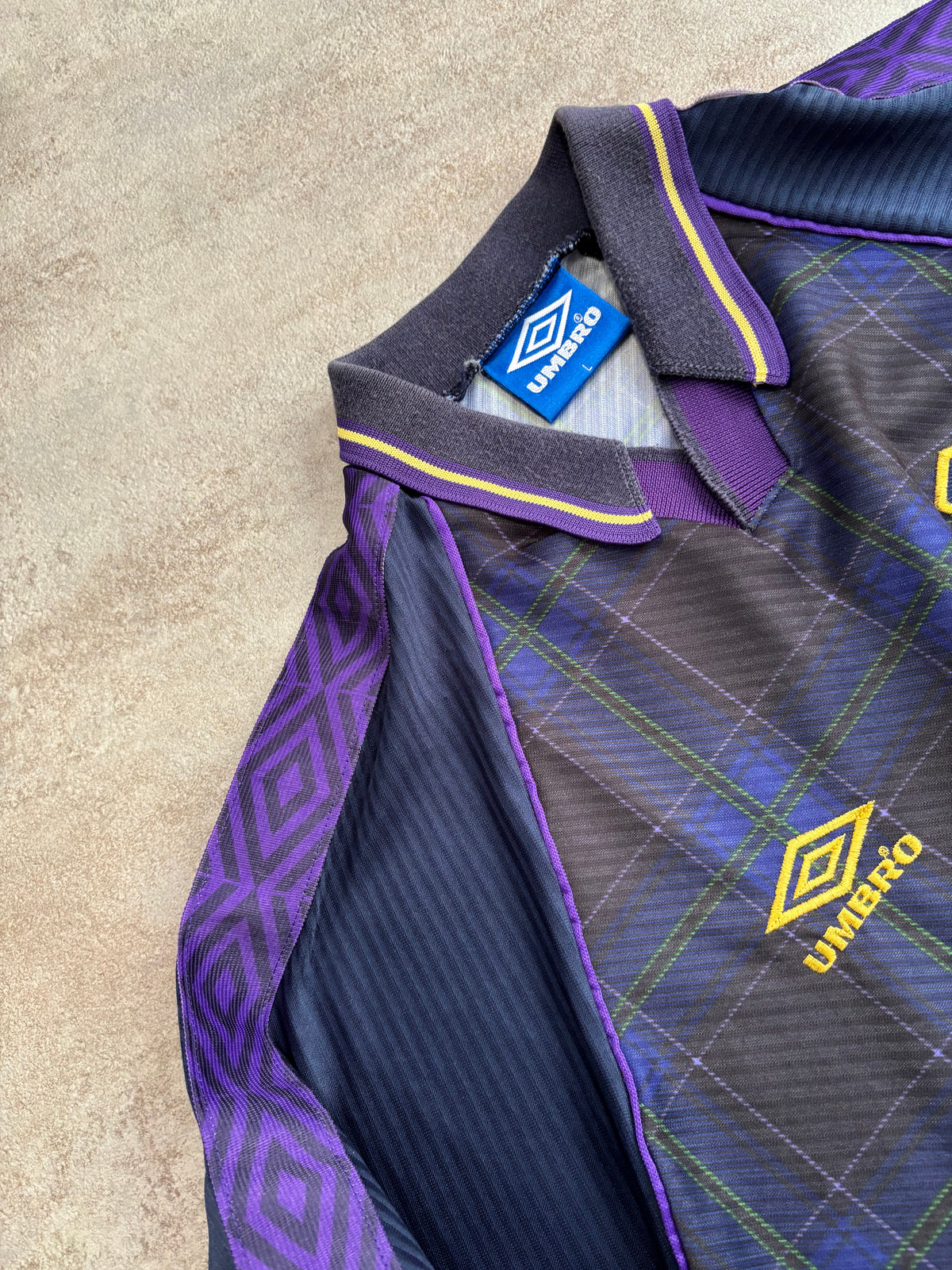 Camiseta Local Umbro Escocia 1994 Vintage - L