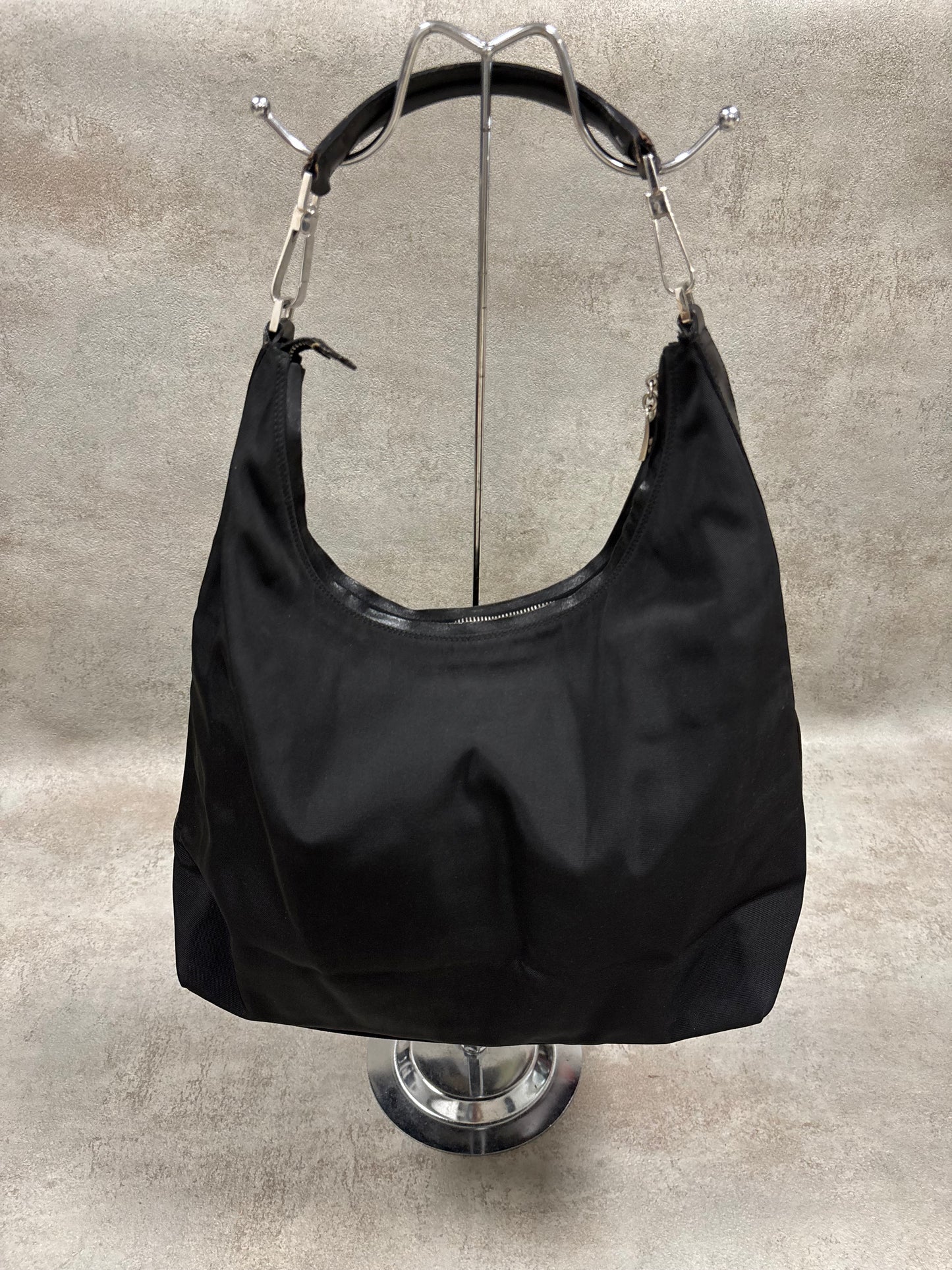 Bolso Hombro ‘Hobo’ Gucci Nylon 00s Vintage