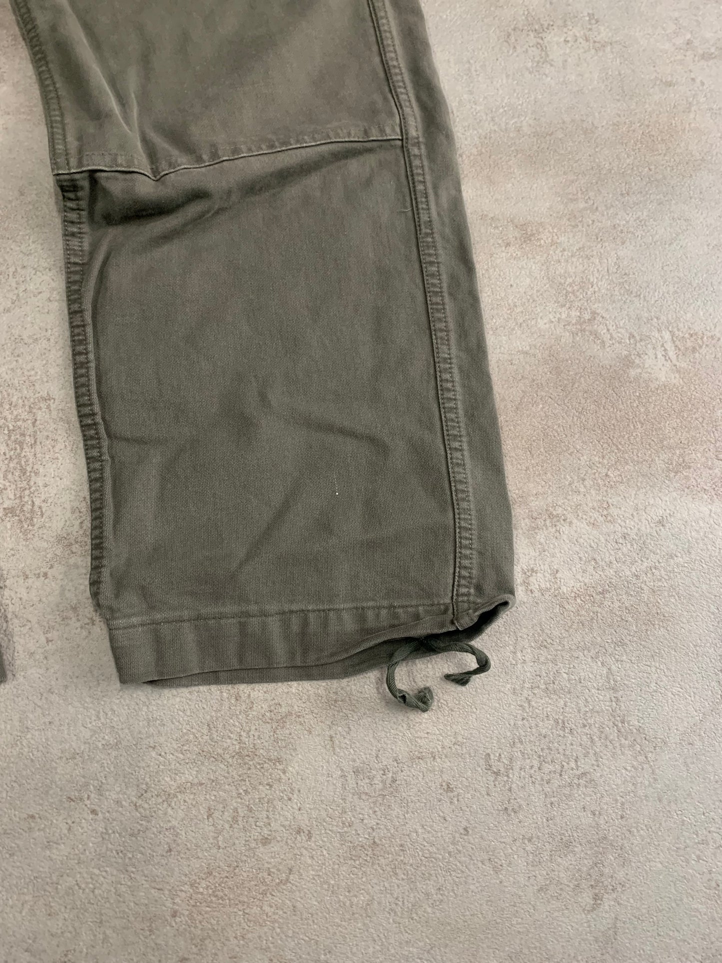 Vintage Olive Cargo Pants