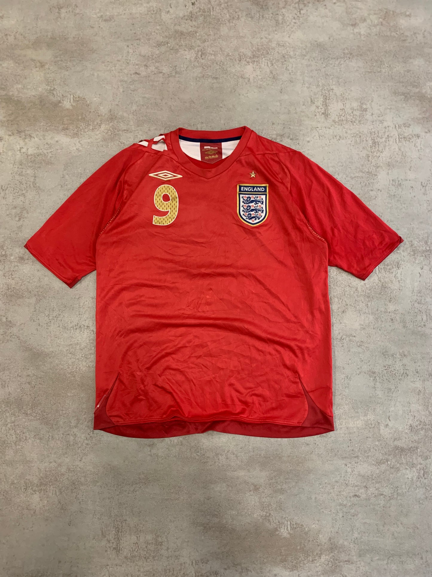 Camiseta Vintage Umbro Inglaterra 2006 Kit - L