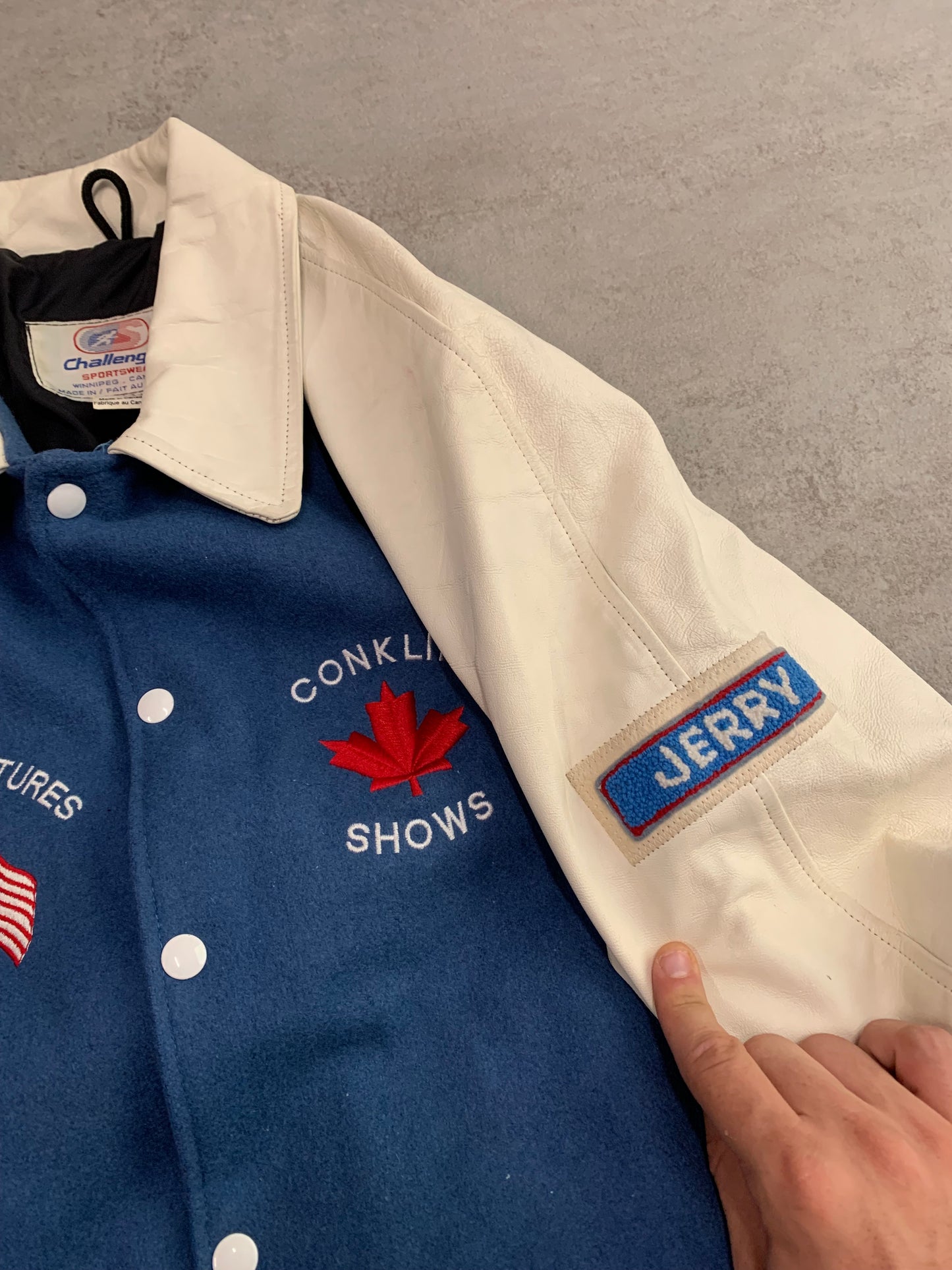 Varsity Jacket Vintage USA 1991 Made in Canada - L