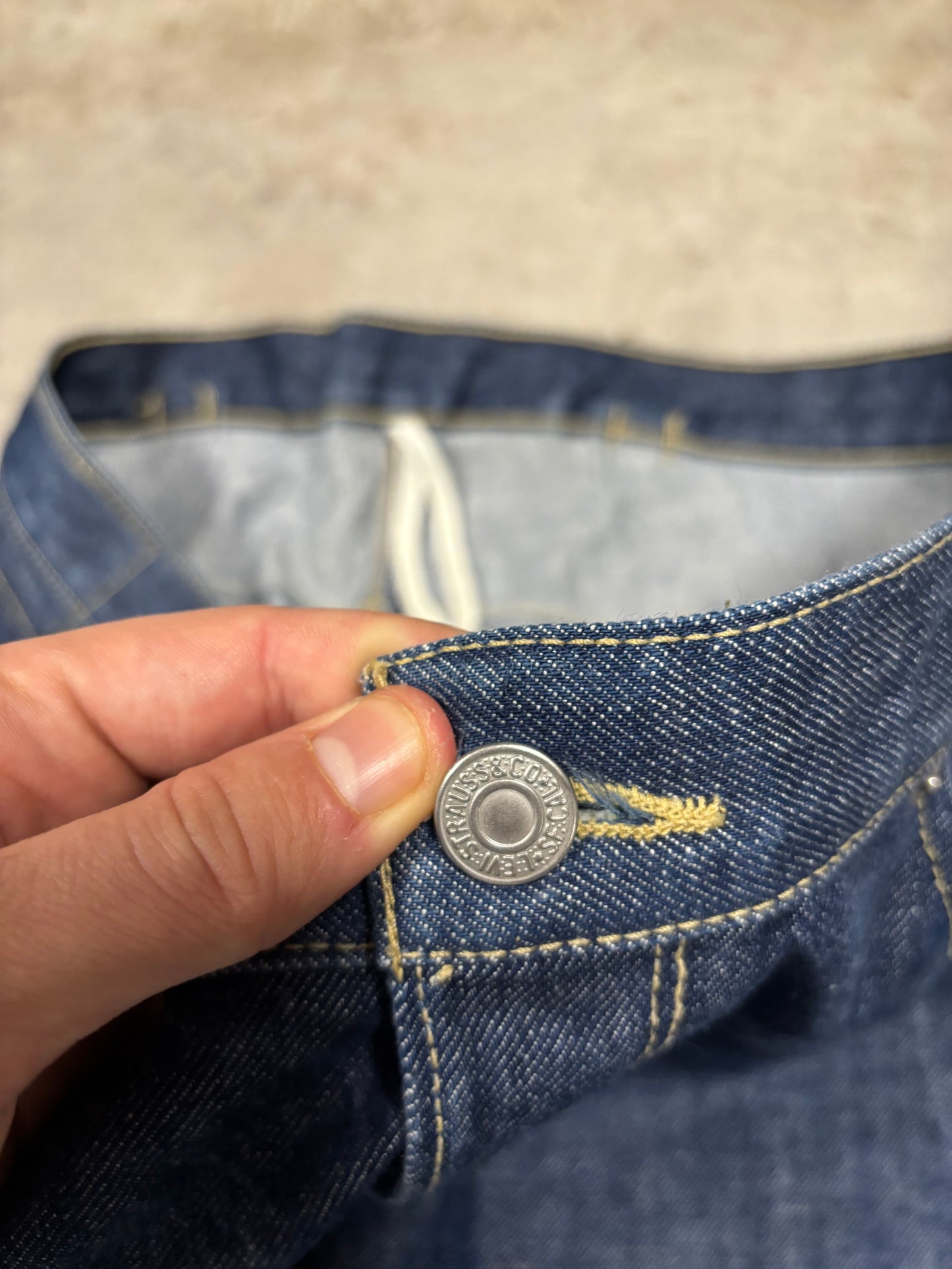 Pantalones Asimétricos Levi’s Engineered 00s Vintage - XL