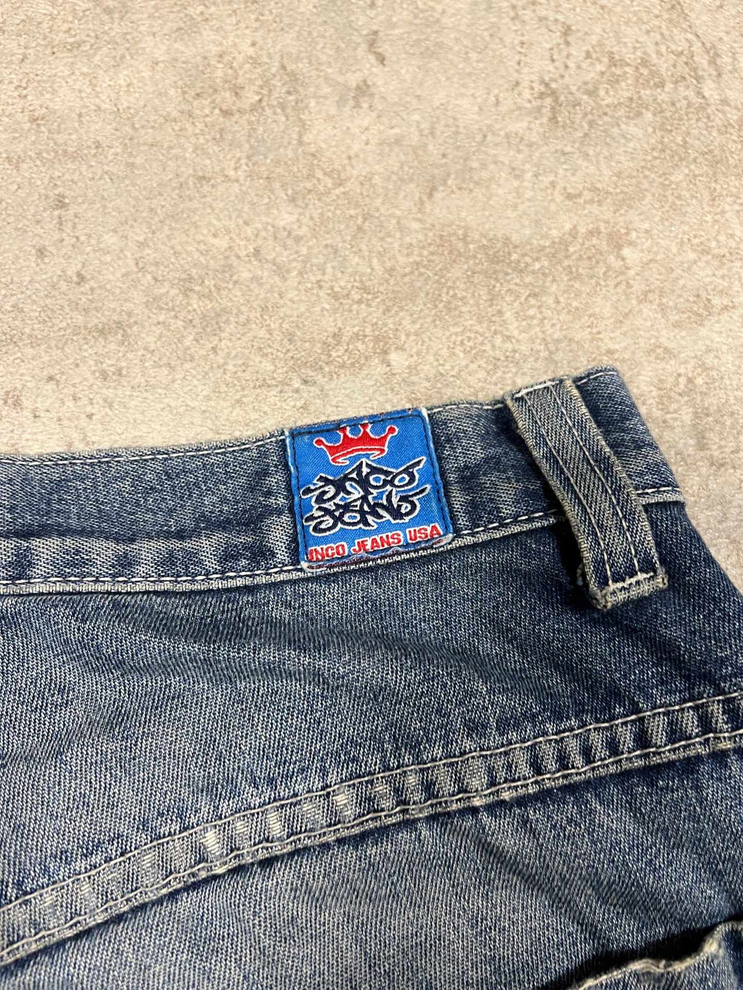 Pantalones Baggy Vintage JNCO Jeans ‘Rainbow’ 90’s - L