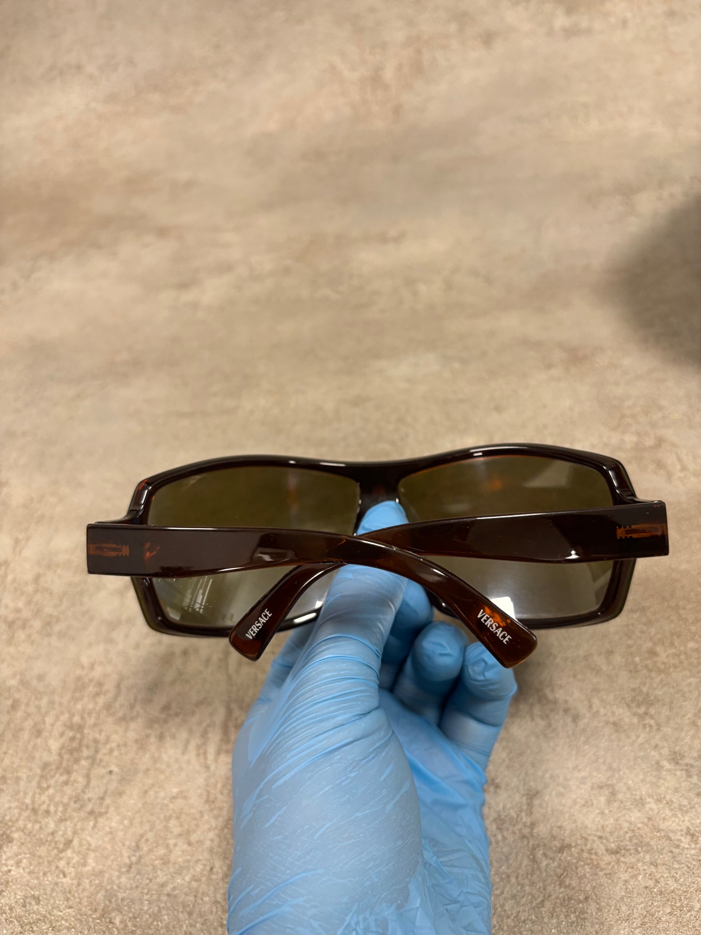 Gafas ‘Máscara Medusa’ Cristal Intercambiable Versace 00s Vintage