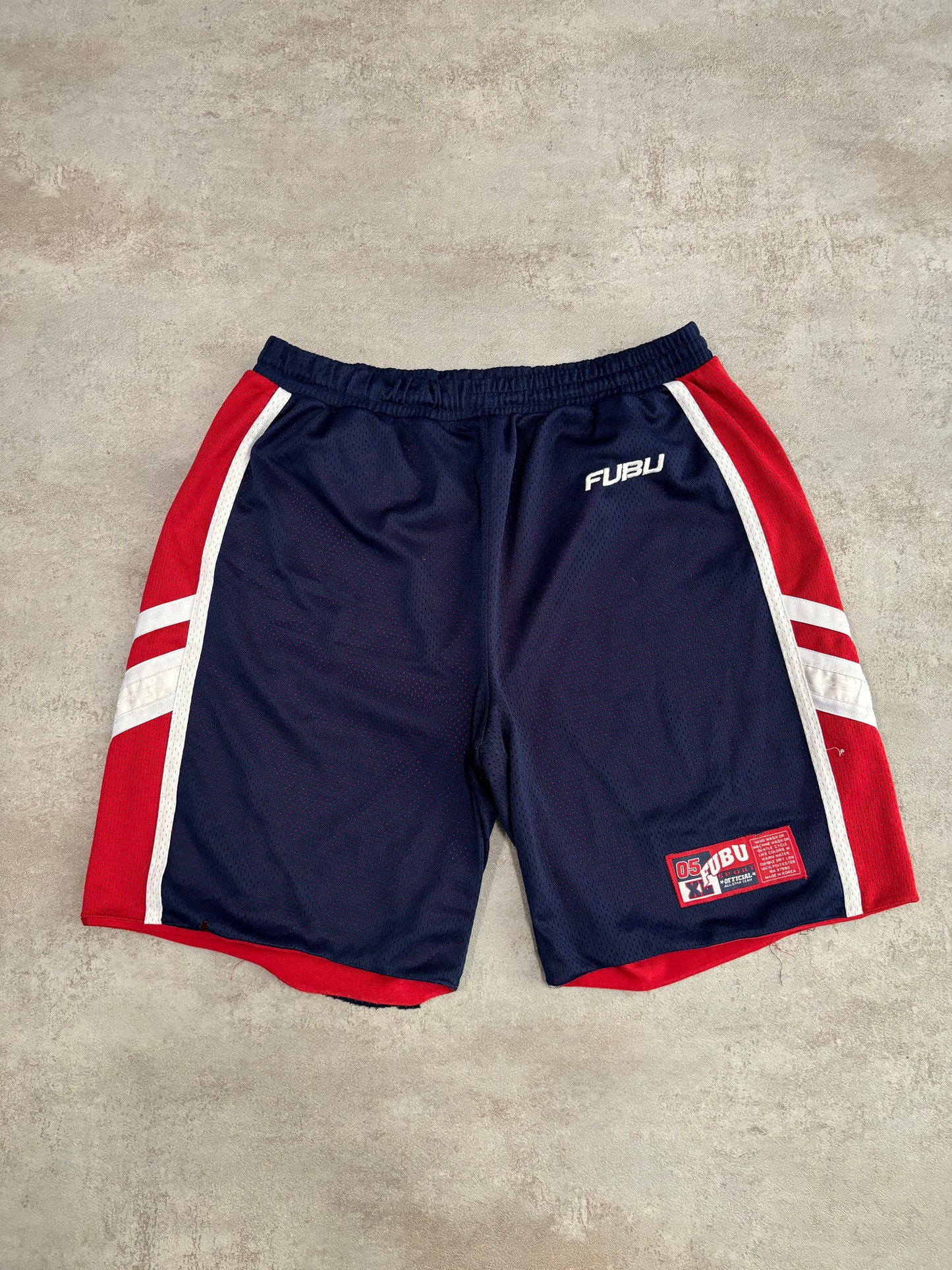 Shorts Reversibles Fubu Sport 00s Vintage - M