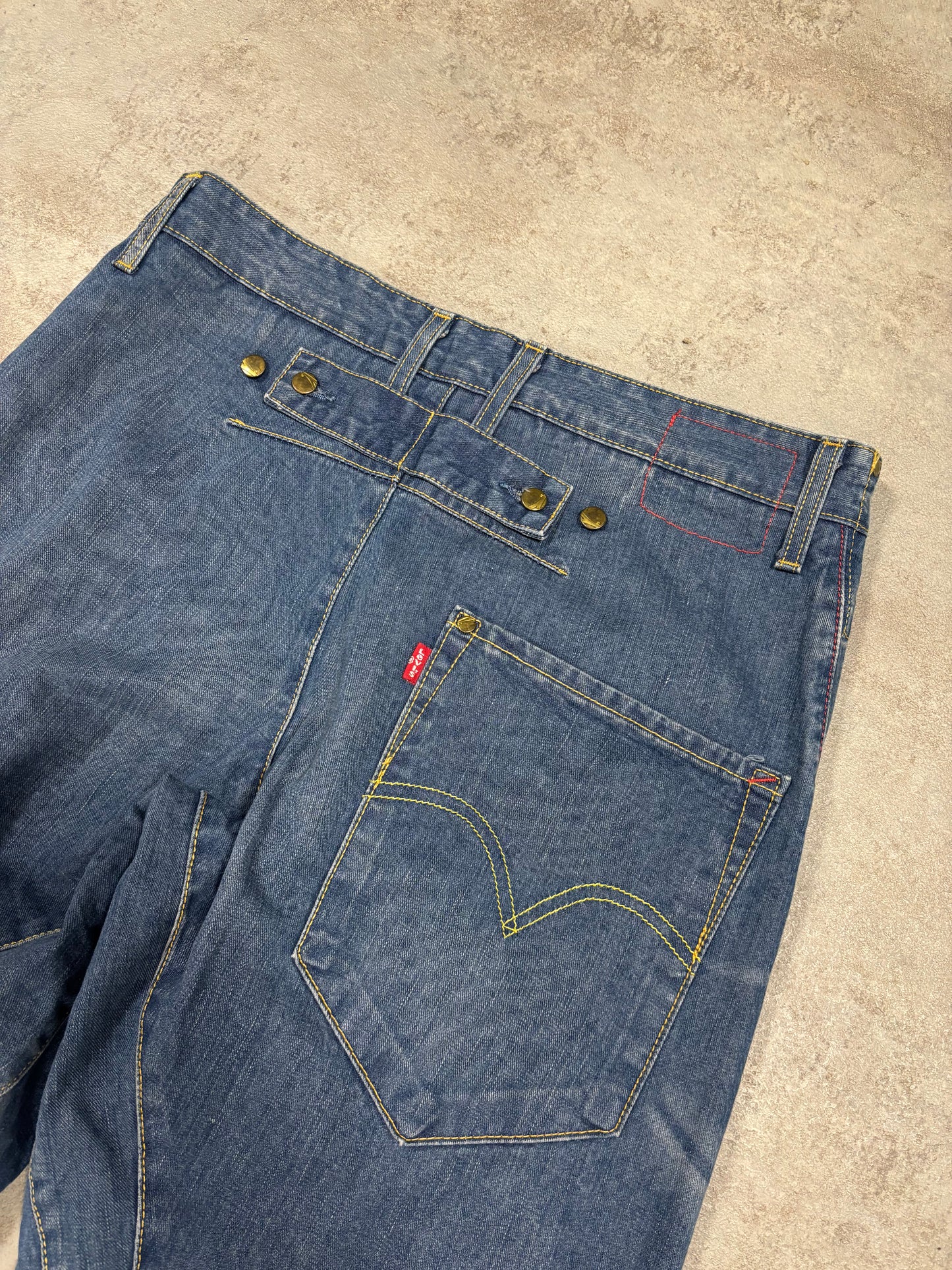 Pantalones Rectos Asimétricos Levi’s Engineered 00s Vintage - L