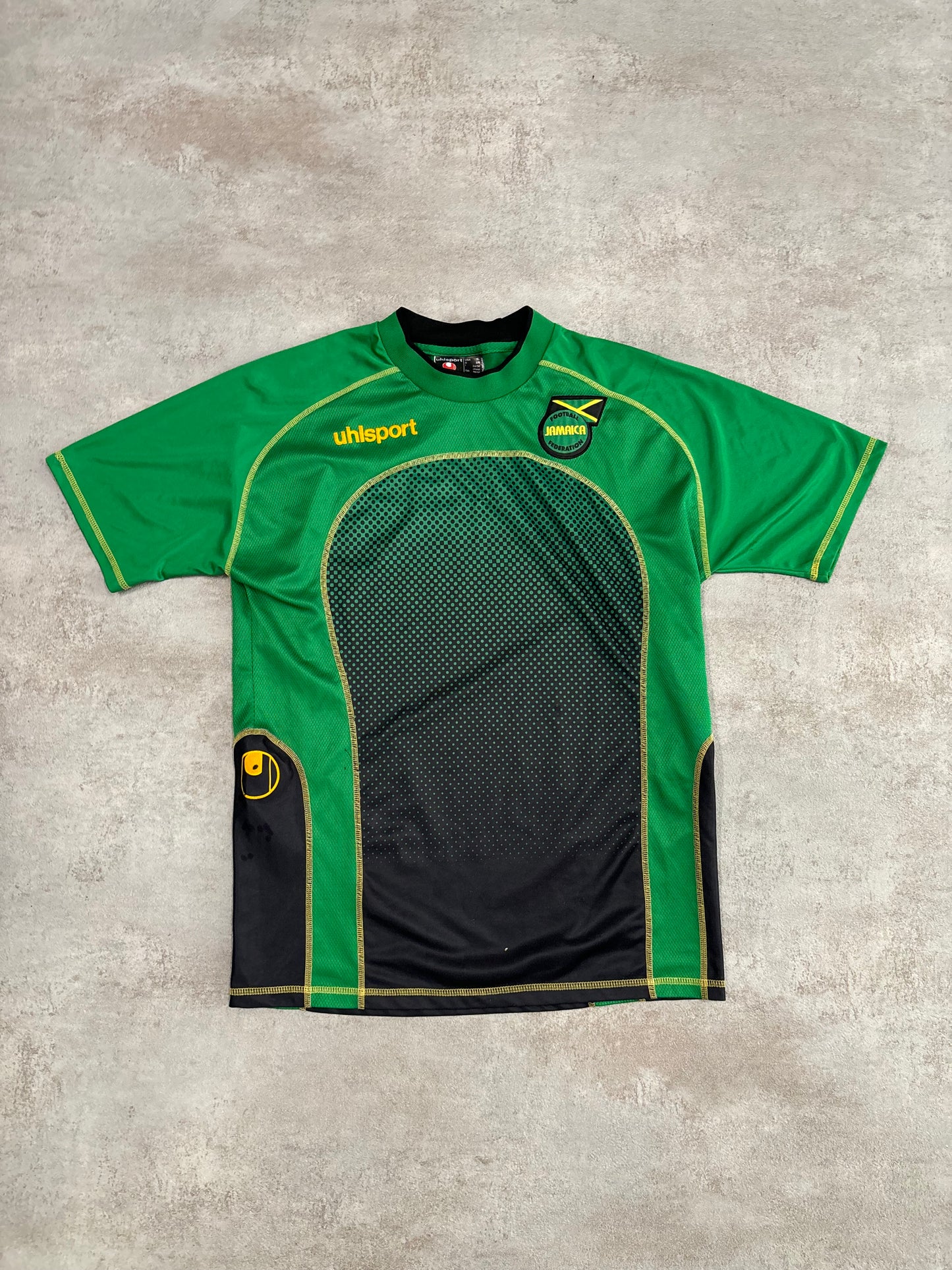 Camiseta Visitante Uhlsport Jamaica 2004 Vintage - M