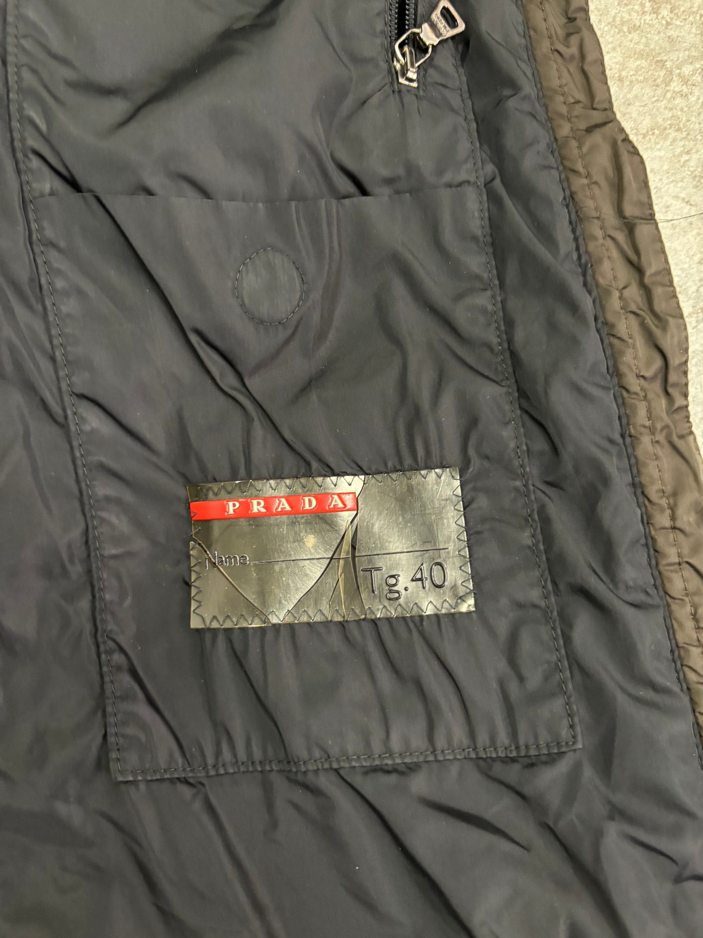 Chaqueta Packable Prada Sport 2/1 Early 00s - S