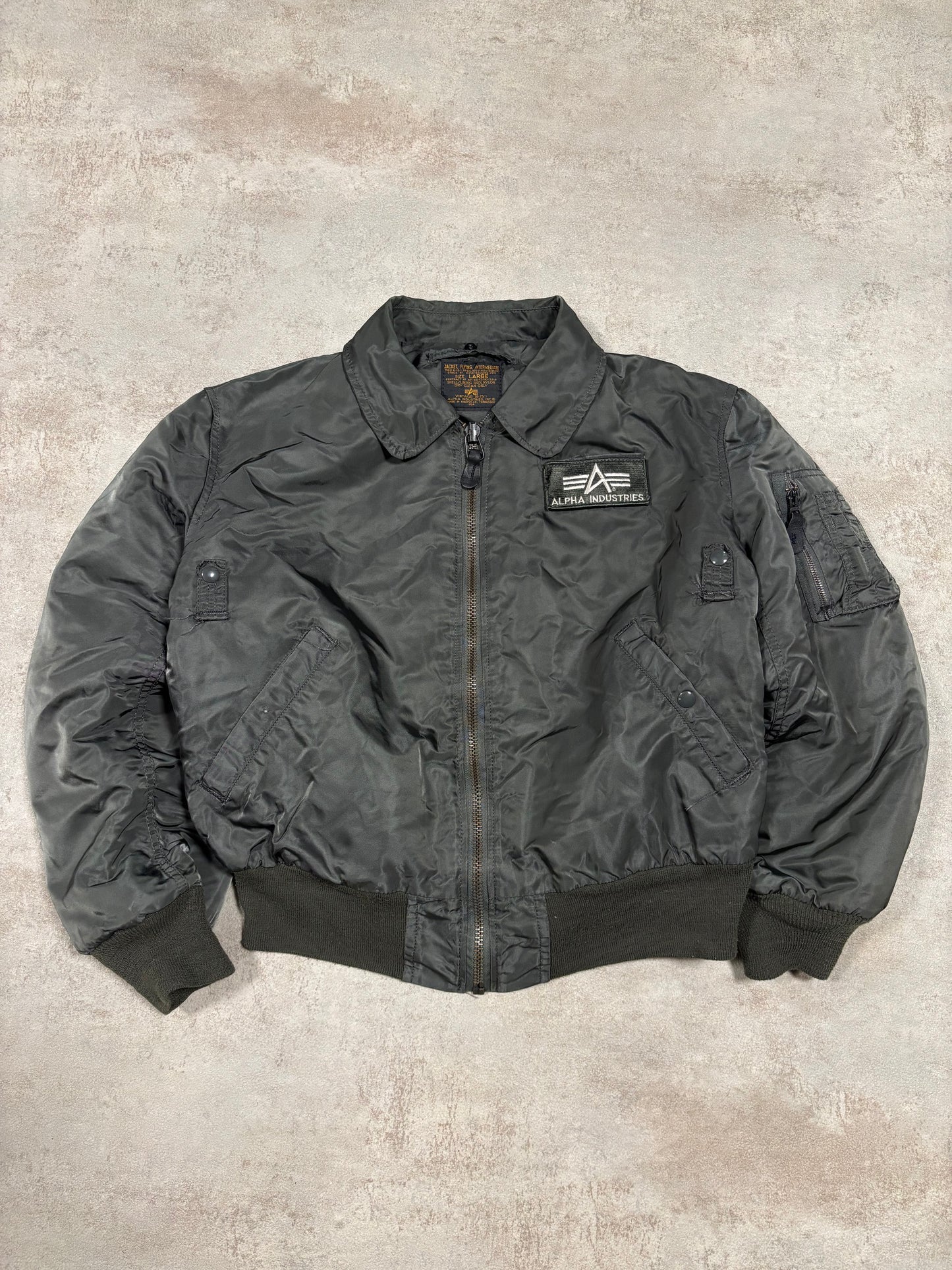 Chaqueta Bomber MA-1 Alpha Industries 00s Vintage - L