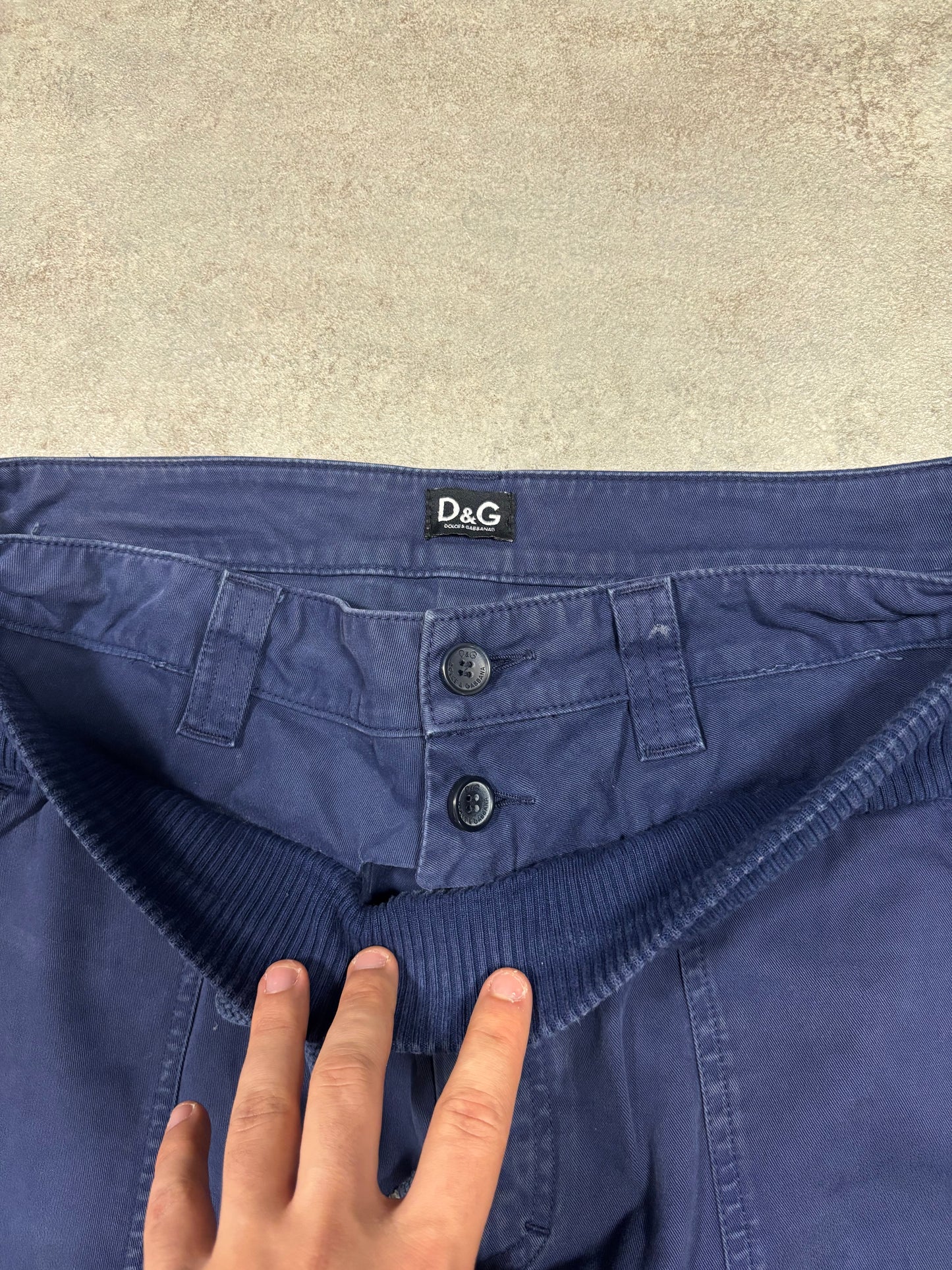 Pantalones Cargo Ajustables Dolce & Gabbana 00s Vintage - L