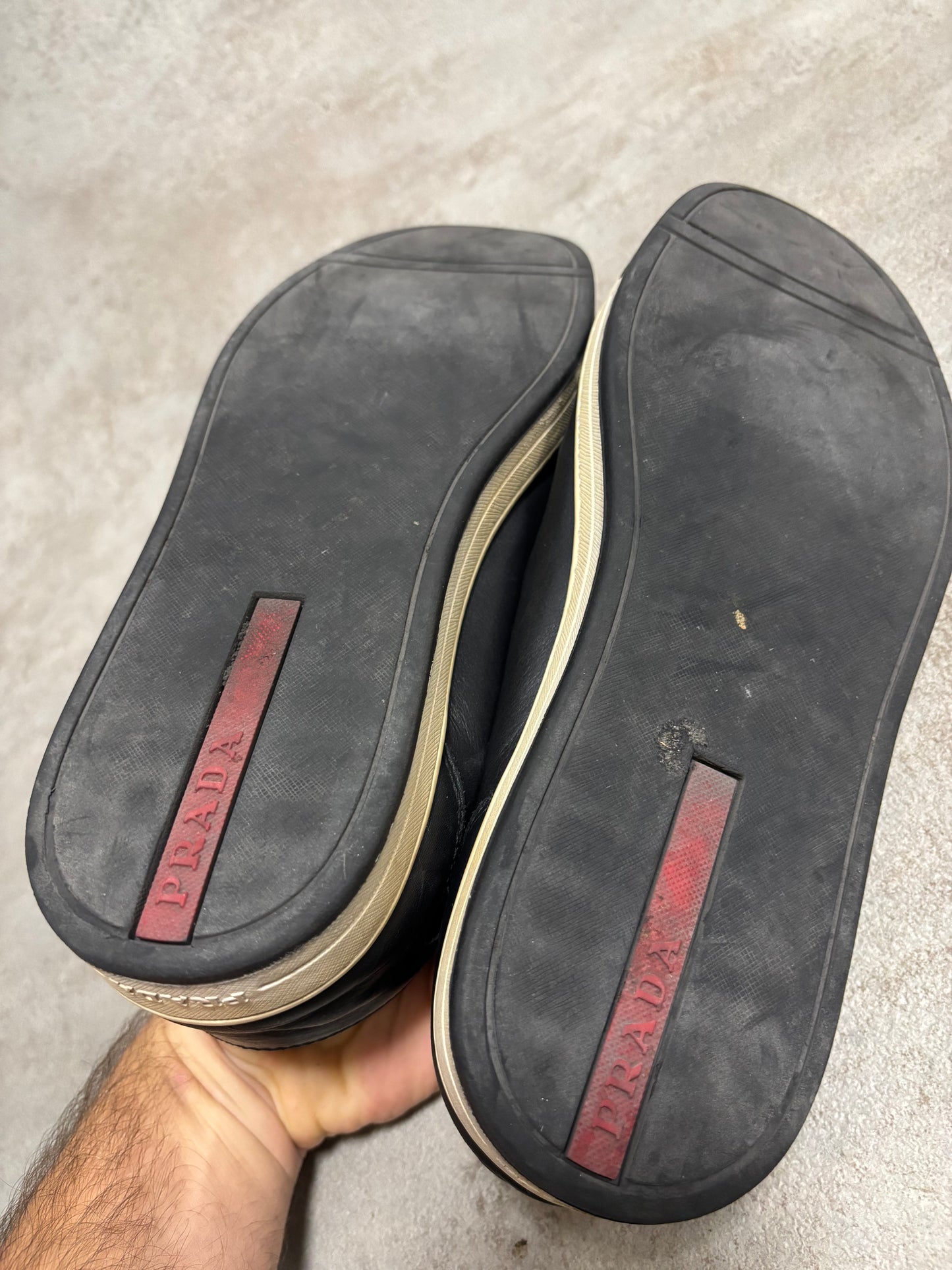 Zapatos Cuero Prada 00s Vintage - 42