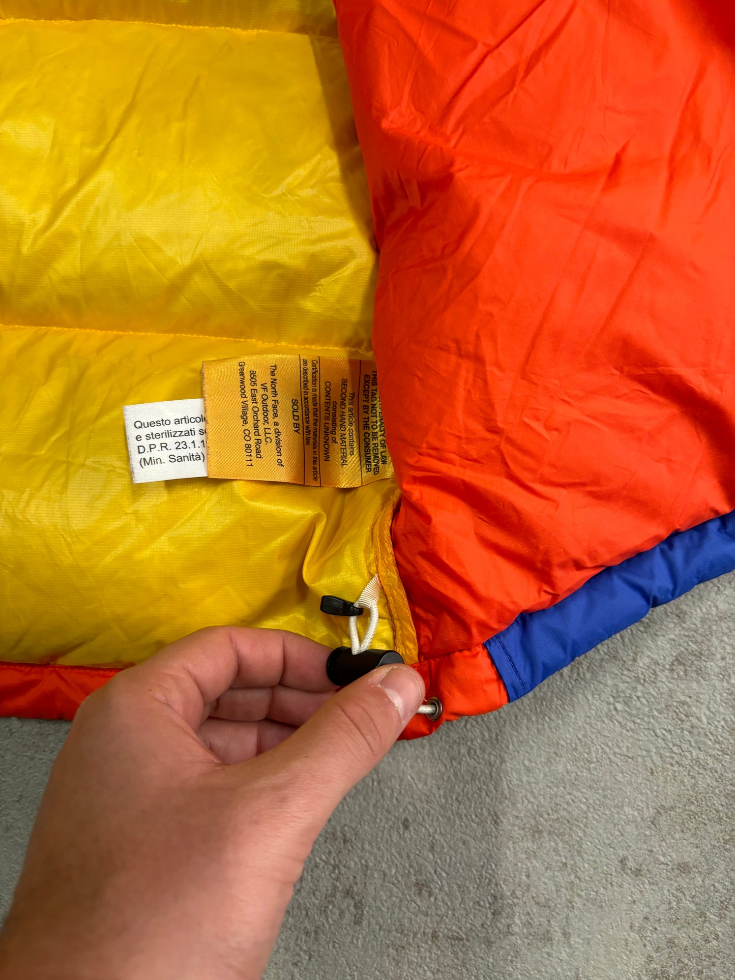 The North Face 600 Big Logo Reissue Puffer Jacket - XL
