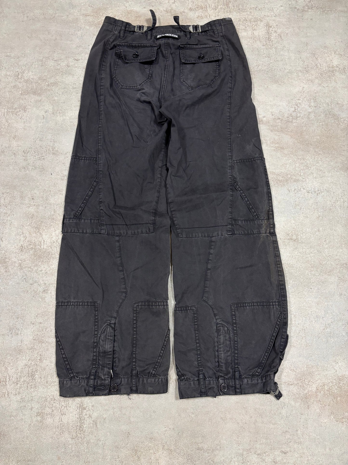 Pantalones Cargo Jean Paul Gaultier ‘Upside Down’ 90s Vintage - M