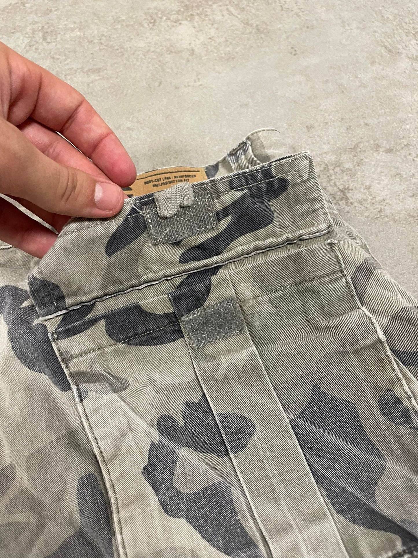 Shorts Camuflaje 3/4 Cargo G-Star 00s Vintage - L