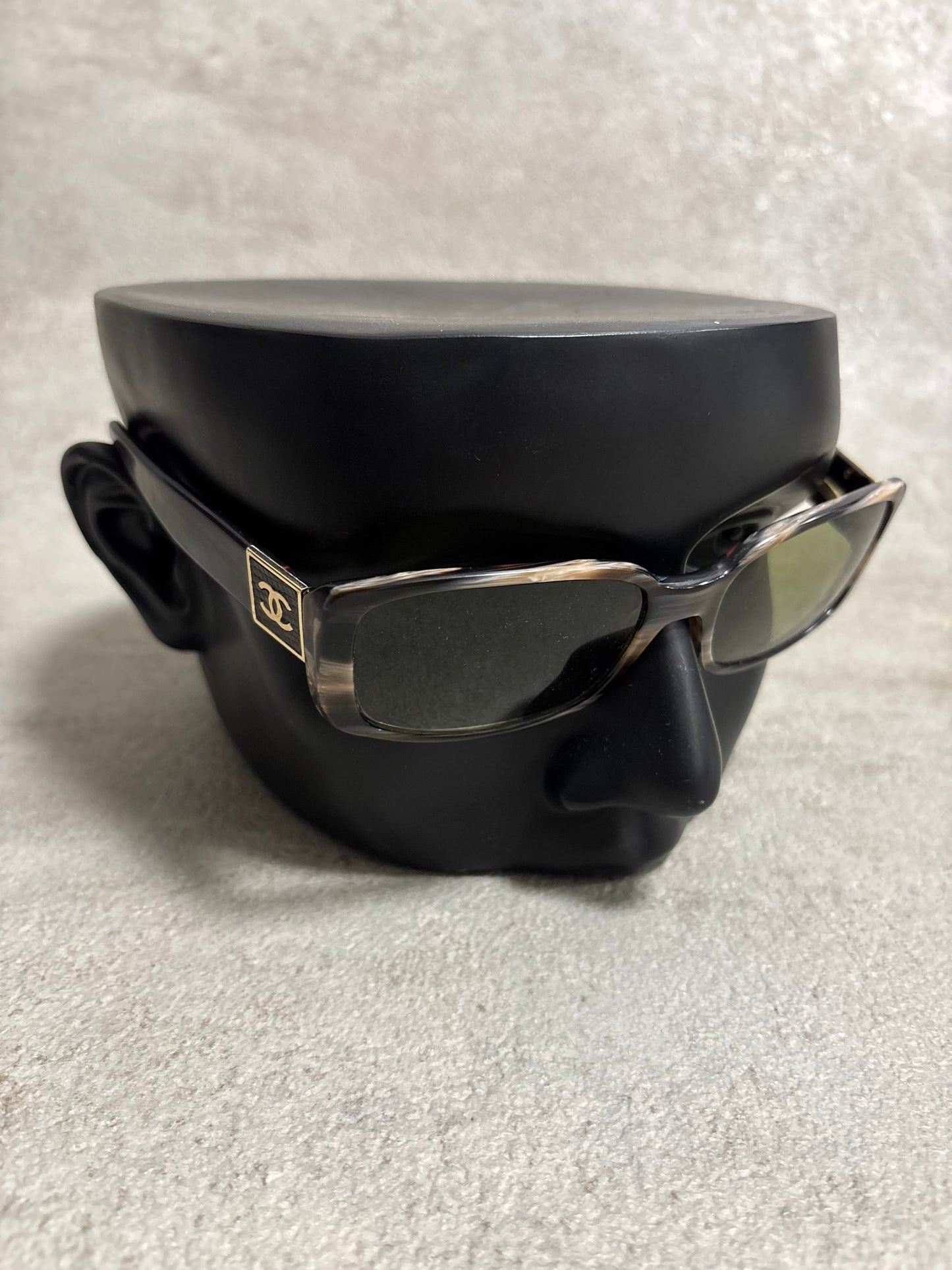 Gafas Rectangulares Chanel ‘Big Logo’ 00s Vintage