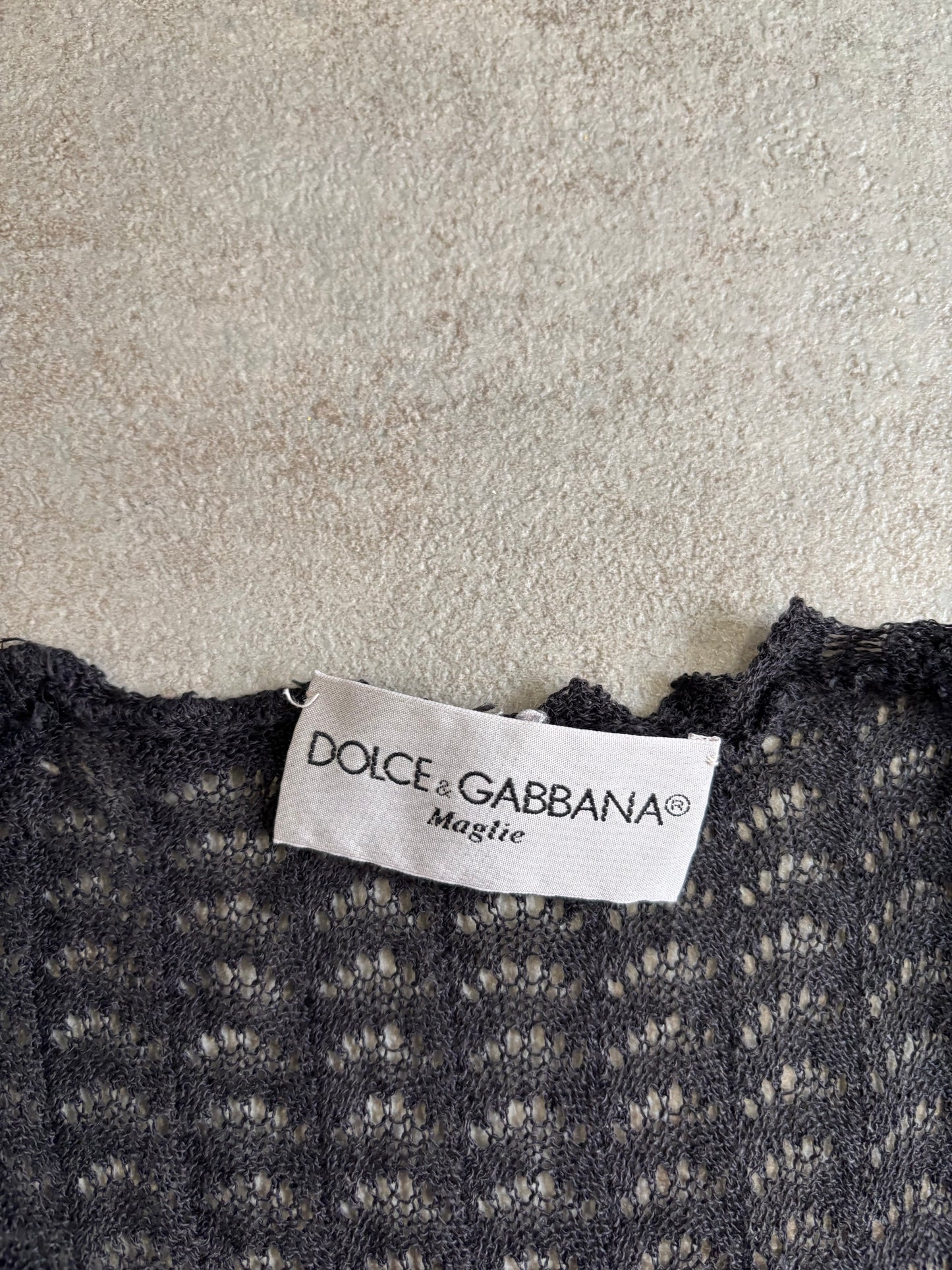 Top Transparente Dolce & Gabbana 00s Vintage - M