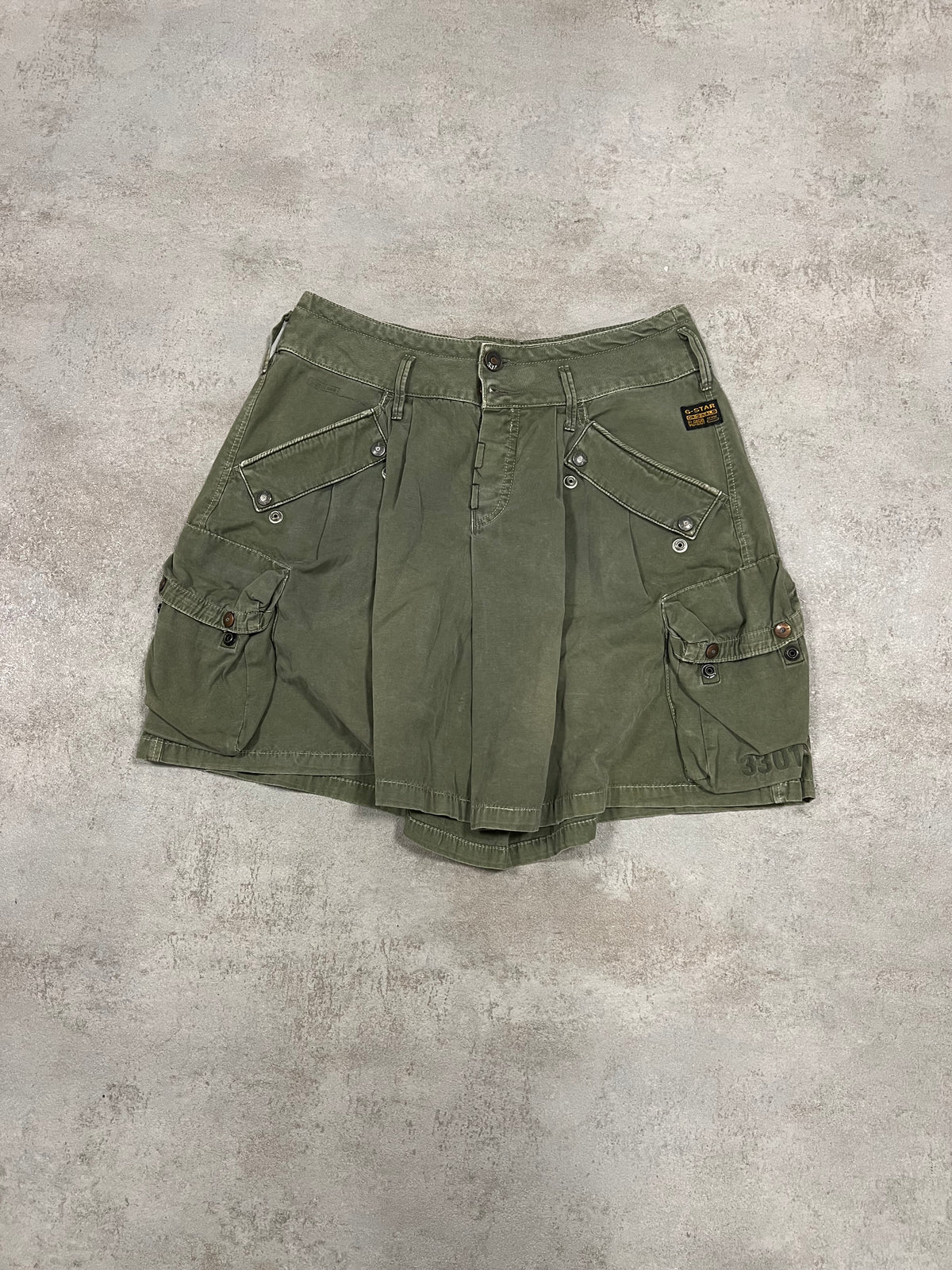 Falda Cargo Asimétrica Vintage G-Star 00’s - M